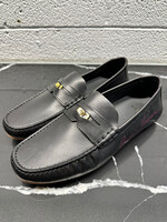 Versace Black Medusa Dress Shoes 42.5/Masc 9.5
