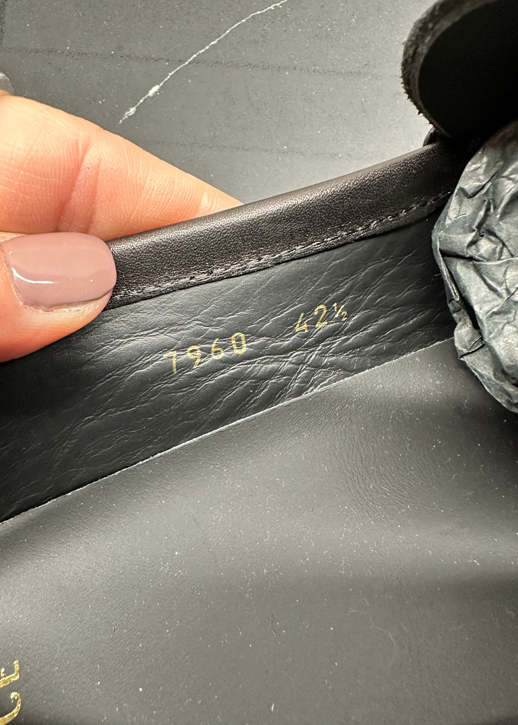 Versace Black Medusa Dress Shoes 42.5/Masc 9.5