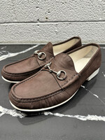 Gucci Brown Horsebit Loafers 9.5