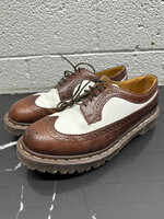 Dr. Marten Made In England Brown/White Fem 9.5/Masc 8
