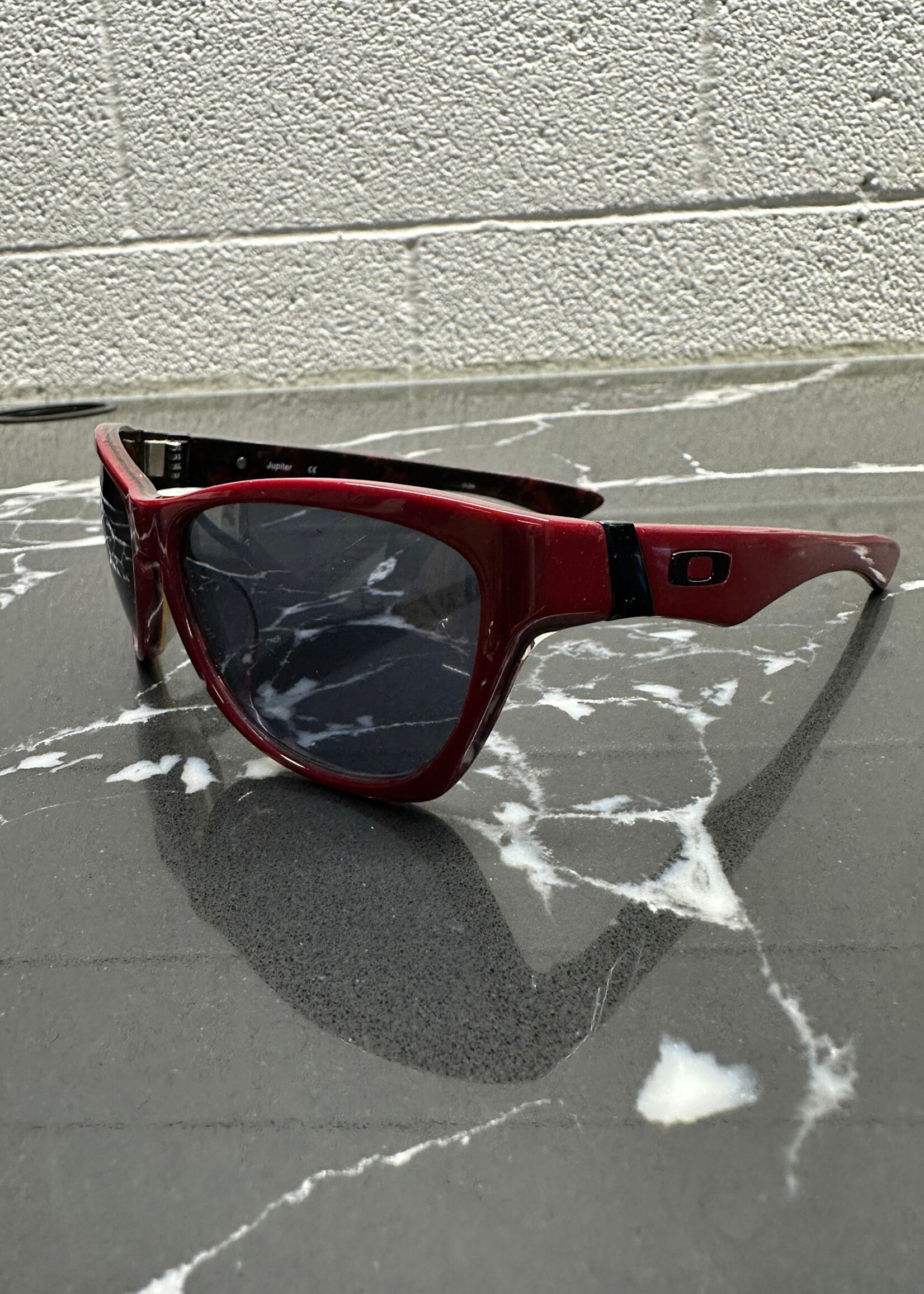 Oakley Jupiter Sunglasses Red