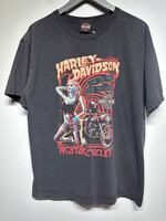 Harley Davidson Live To Ride Graphic Tee L