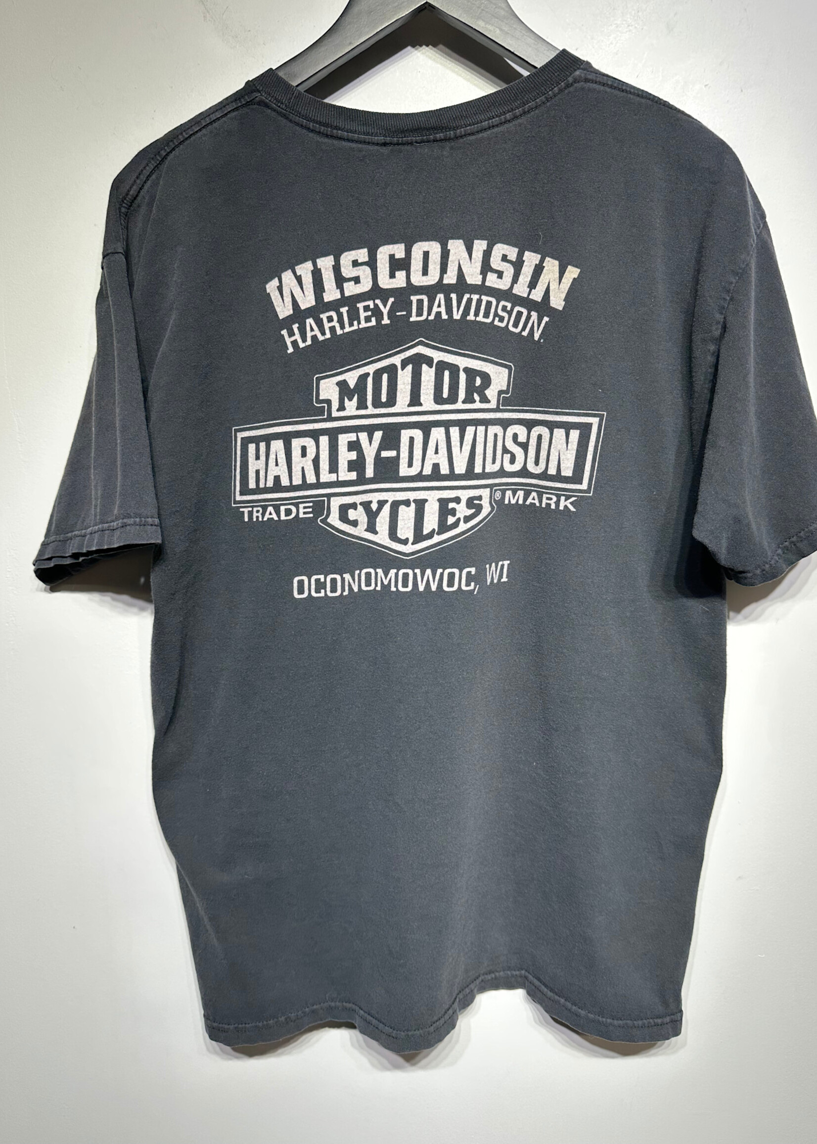Harley Davidson Live To Ride Graphic Tee L