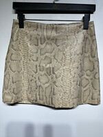 Pastis Vintage Snakeskin Tan Skirt 28