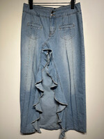 NWT Edikted Light Wash Denim SKirt 27