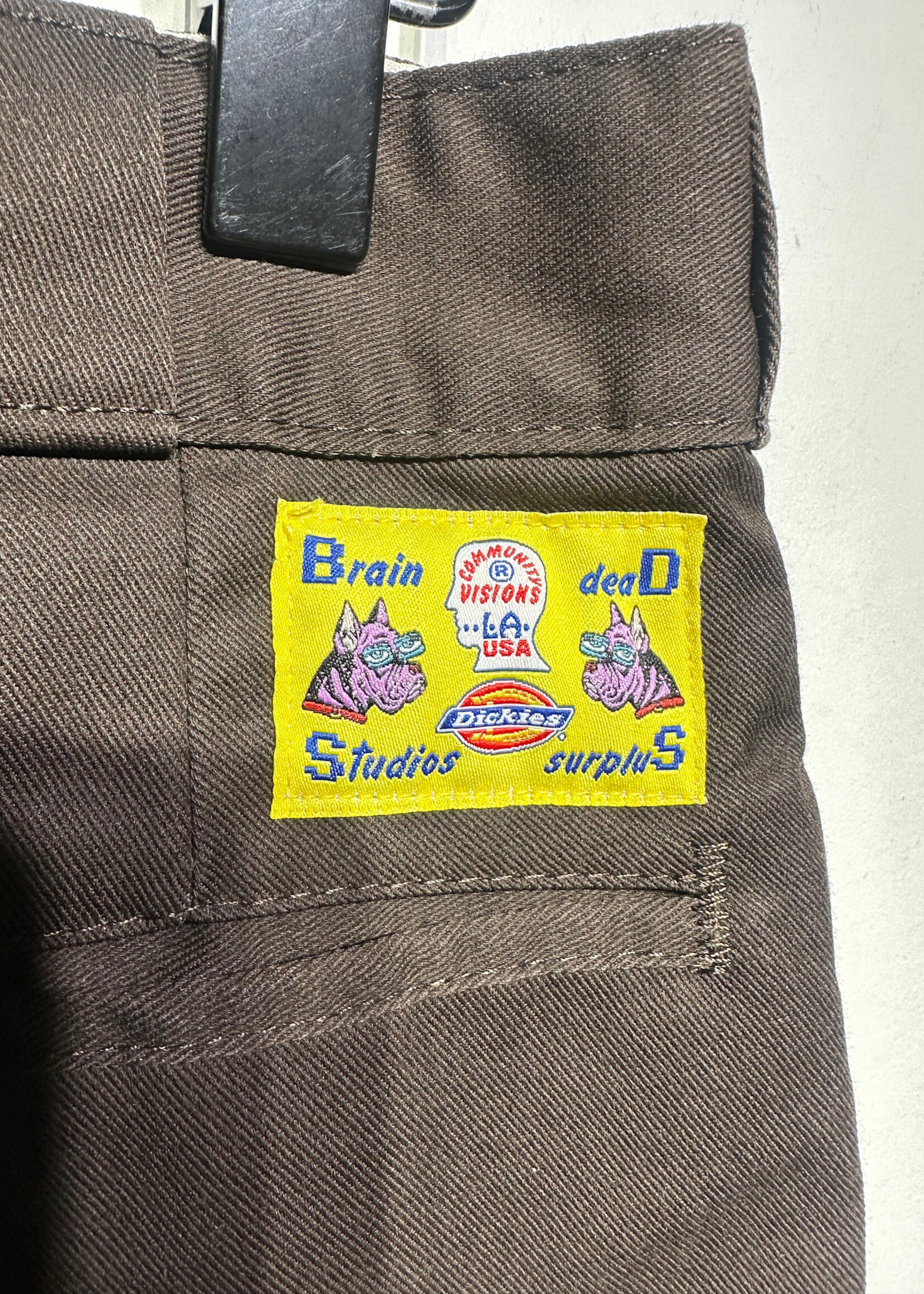 Braindead x Dickies Brown Pants Unisex 30