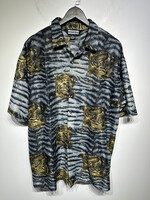 Million Guy Tiger Button Up XXL