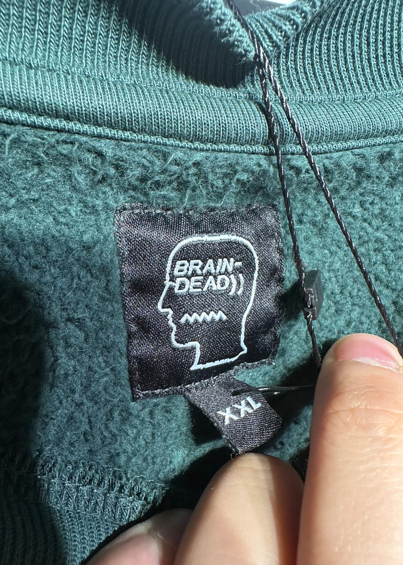 Brain Dead Artificial Intelligence Green Sweater XXL