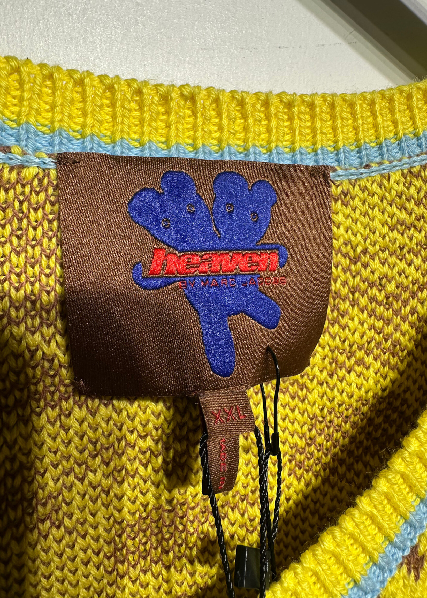 NWT Heaven Marc Jacobs Yellow Vest XXL