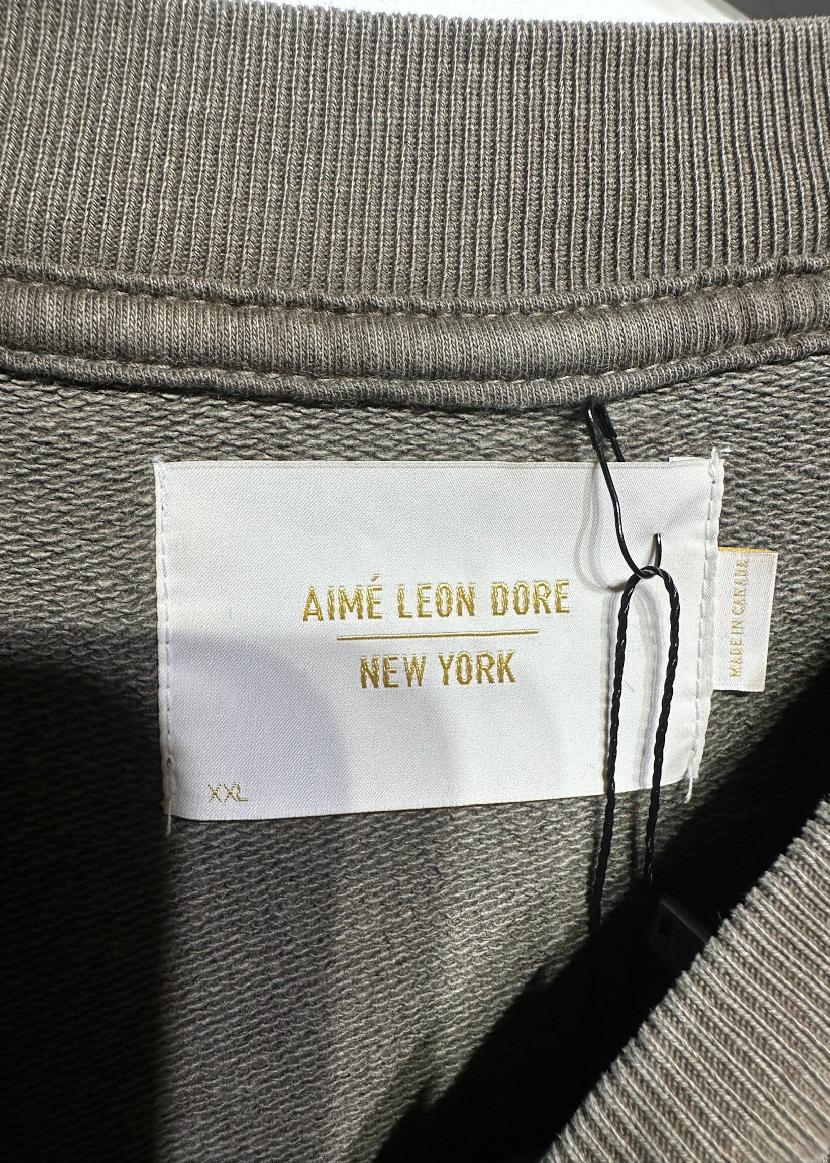 Aime Leon Dore Brown Crewneck XXL