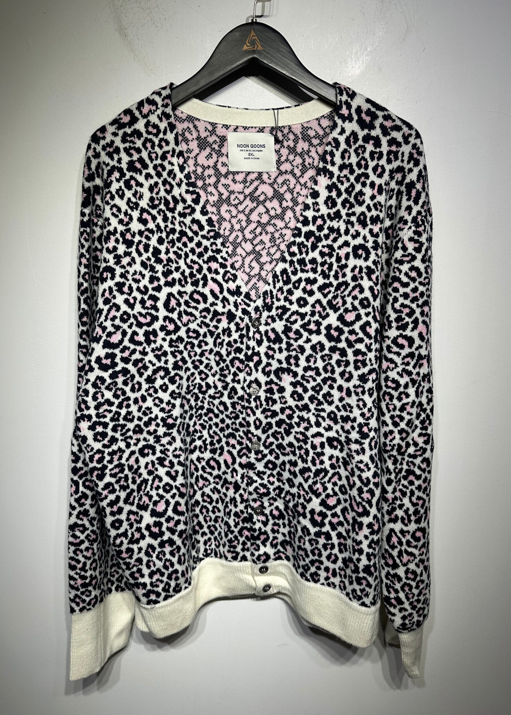 Noon Goons Leopard Print Cardigan XXL (Retail: $300)