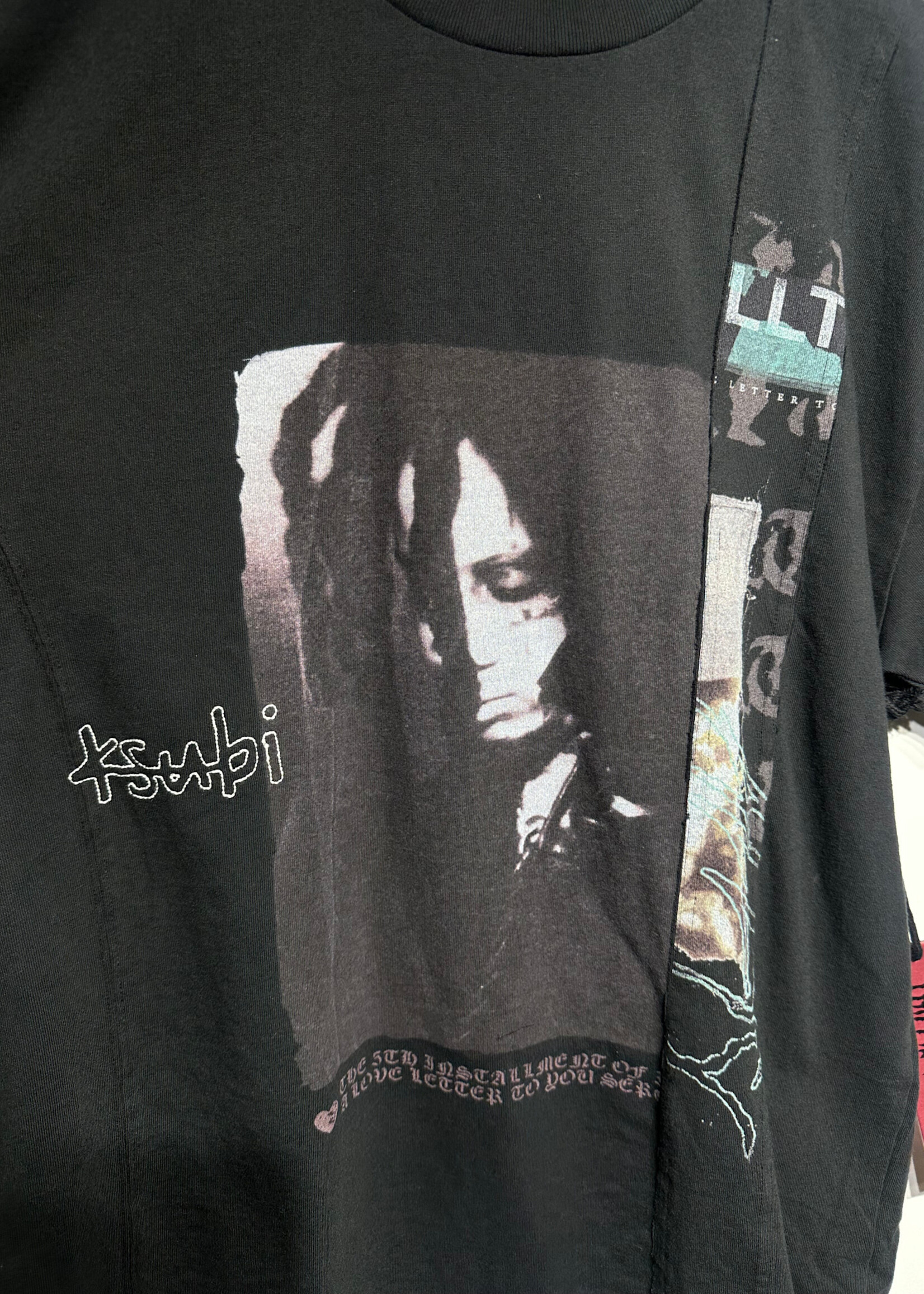 NWT Ksubi x Trippie Black Deconstructed Tee M