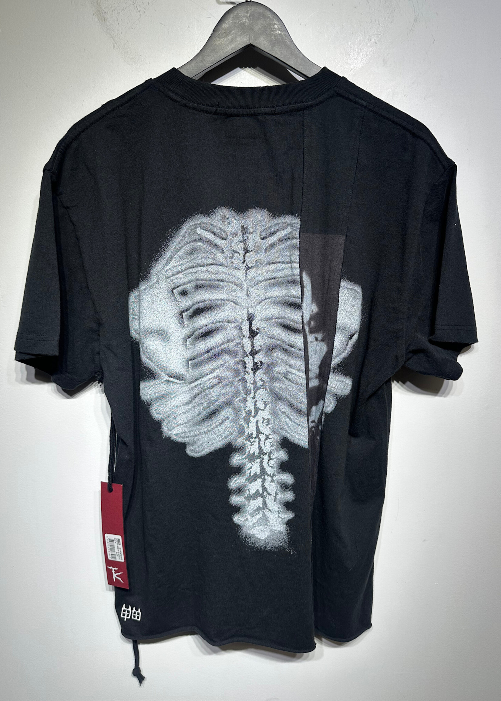 NWT Ksubi x Trippie Black Deconstructed Tee M