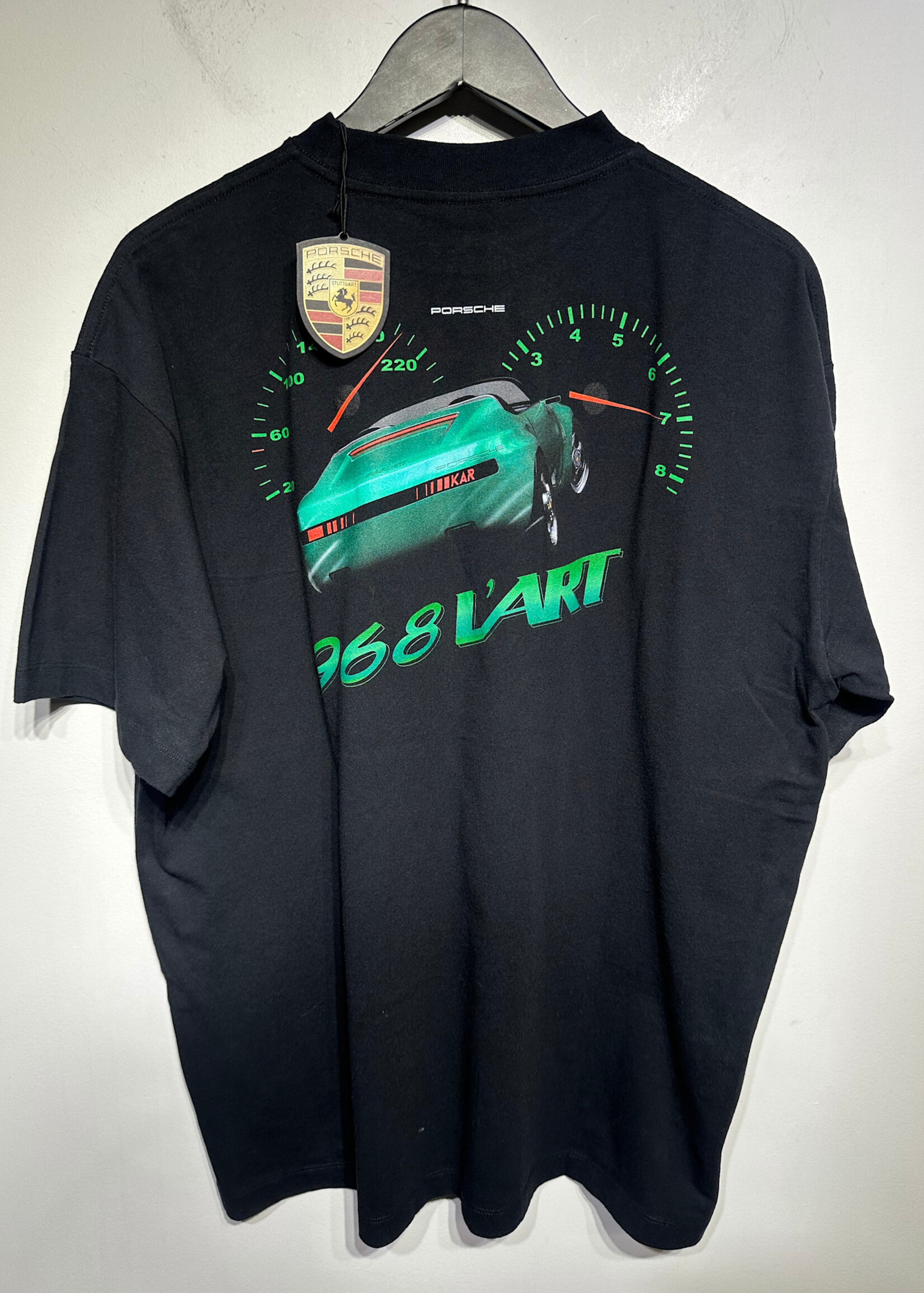 NWT Porsche DSM Black Tee XL