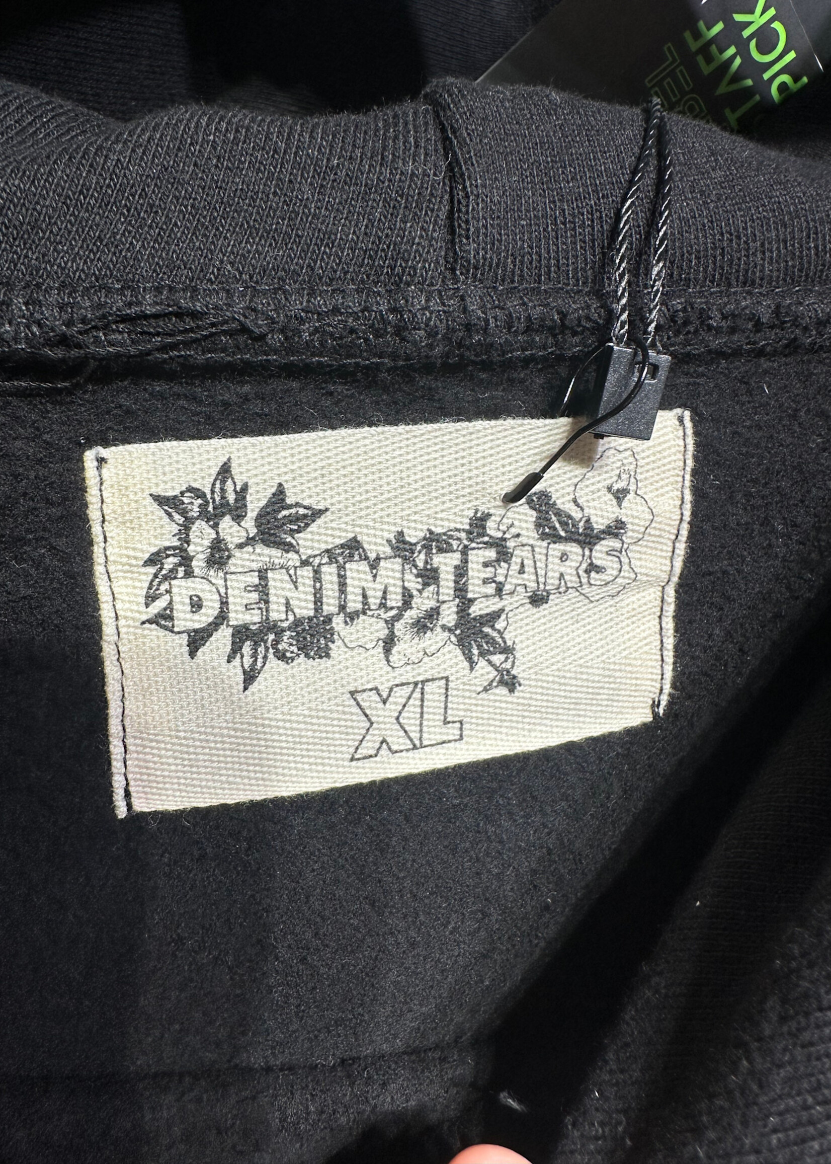 Denim Tears Seminole Black Graphic Hoodie XL