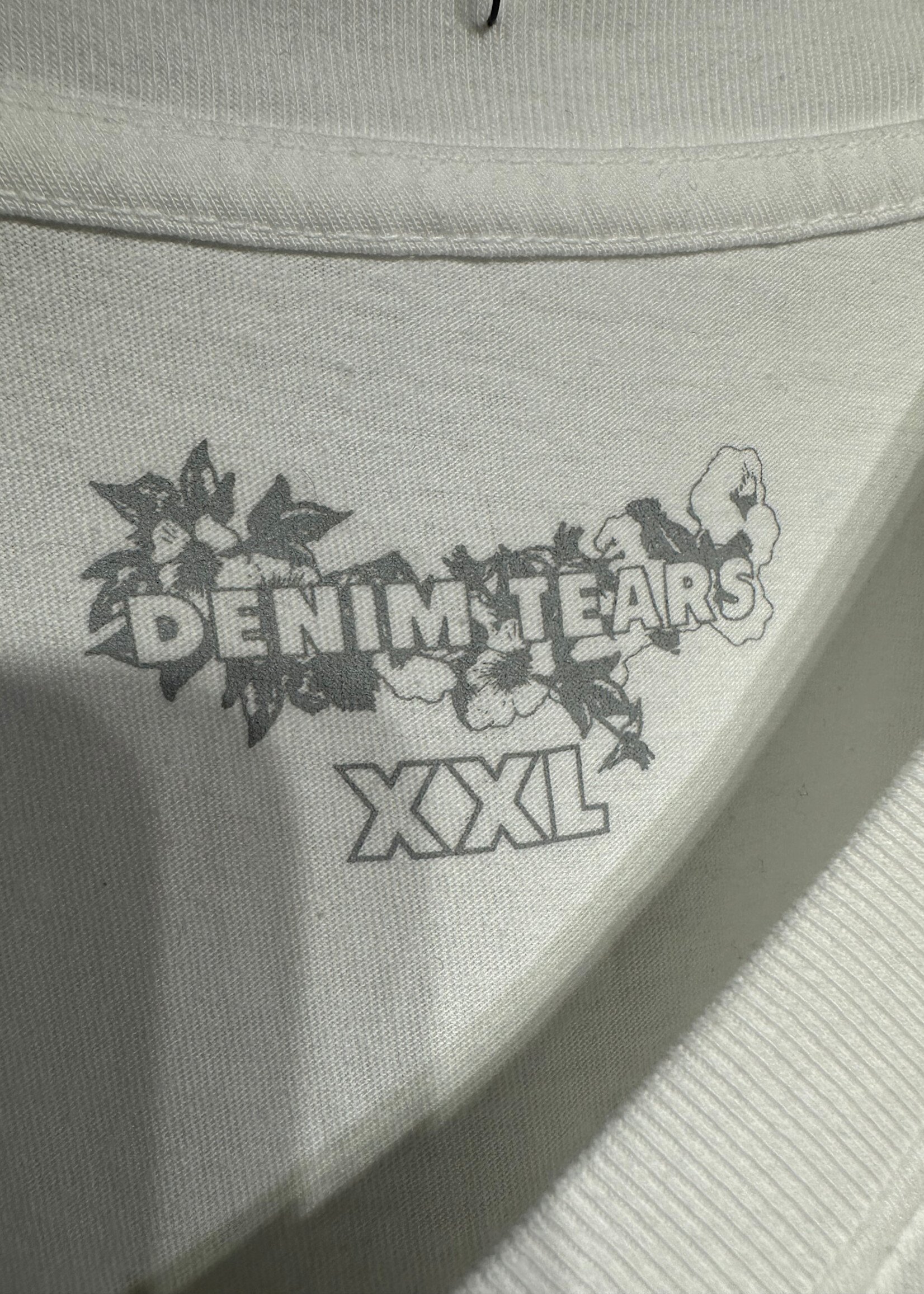 Denim Tears Eagle Flag White Tee XXL