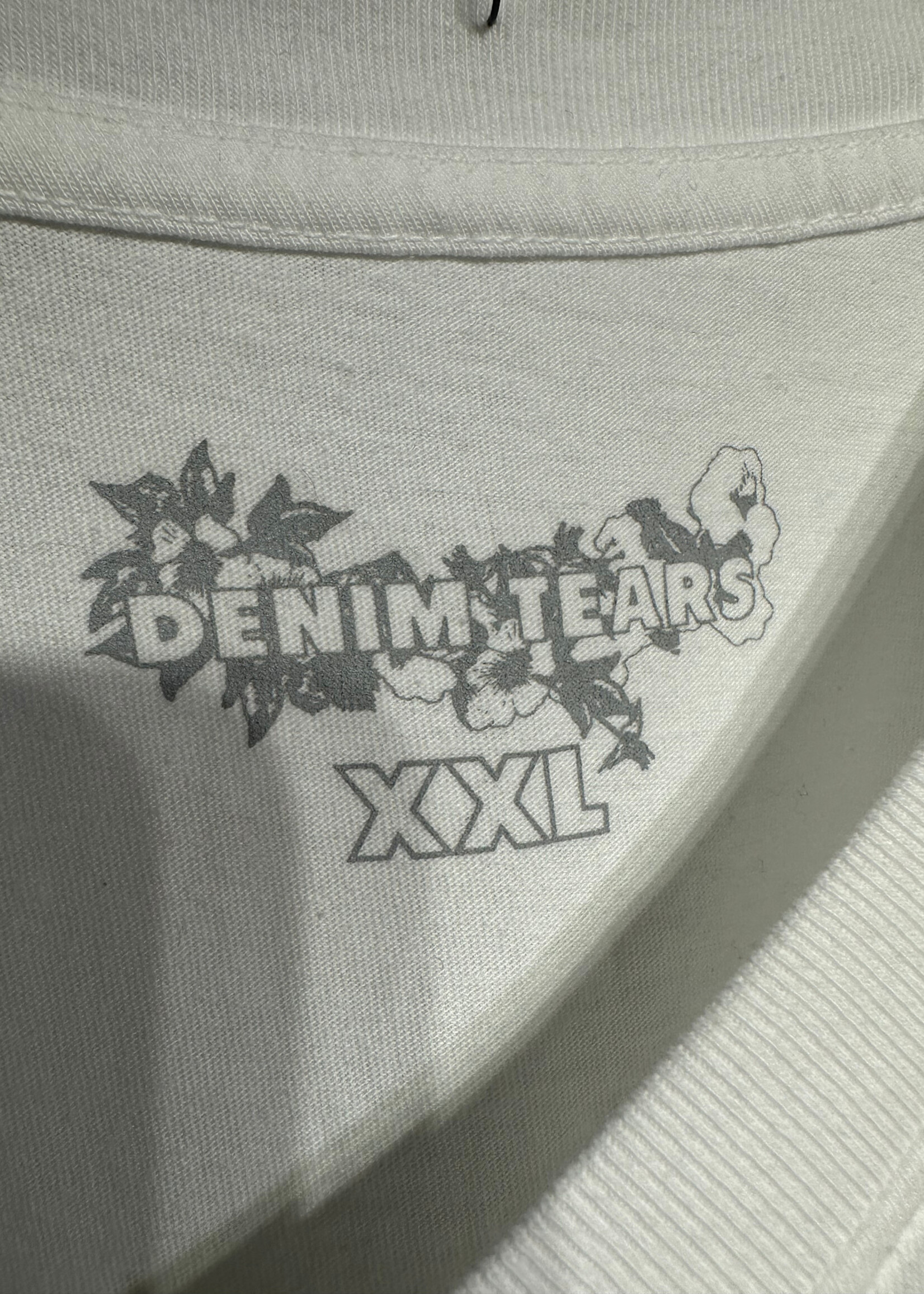 Denim Tears Eagle Flag White Tee XXL