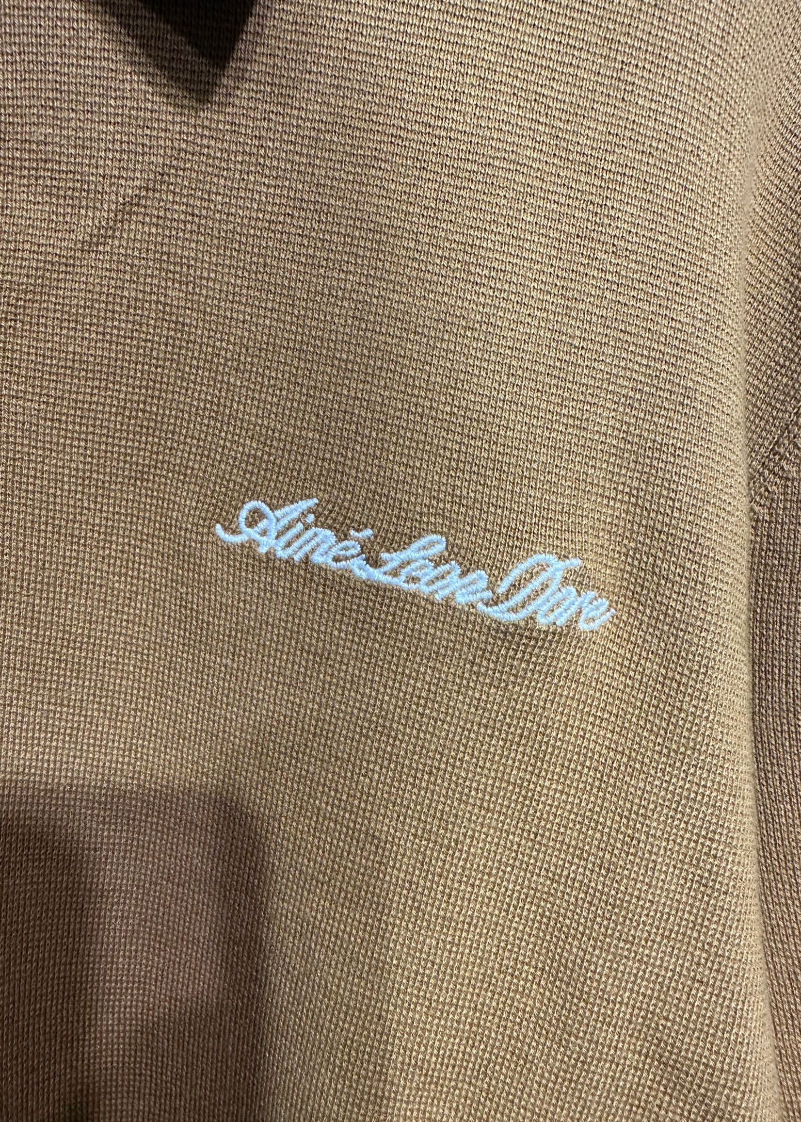 Aime Leon Dore Knit Polo LS XXL