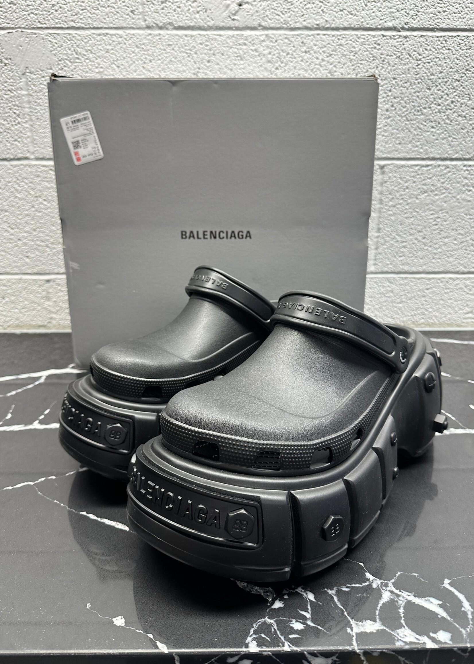 Balenciaga Hard Crocs 46/Fits Masc 12