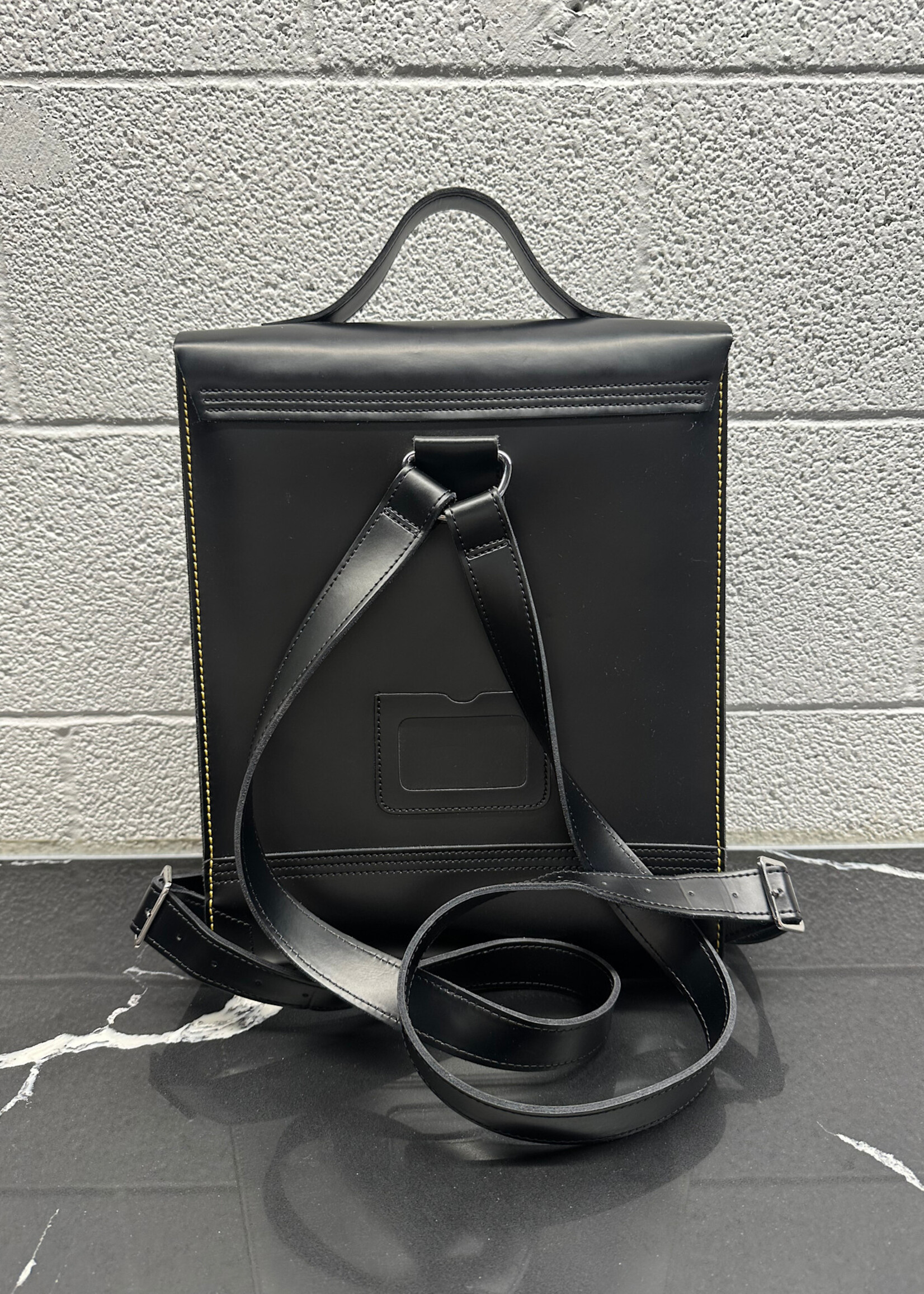 Dr Martens Black Buckle Backpack