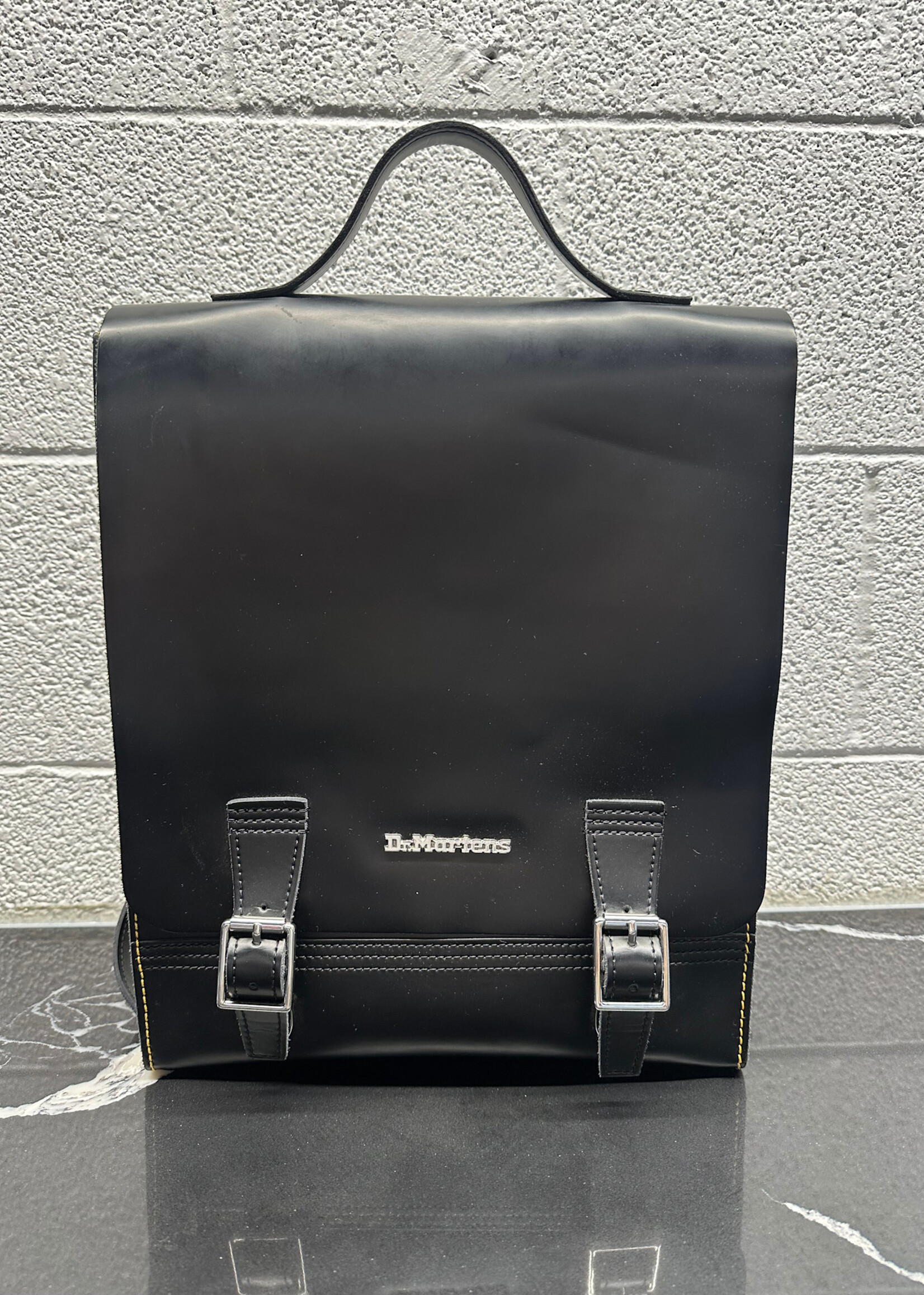 Dr Martens Black Buckle Backpack