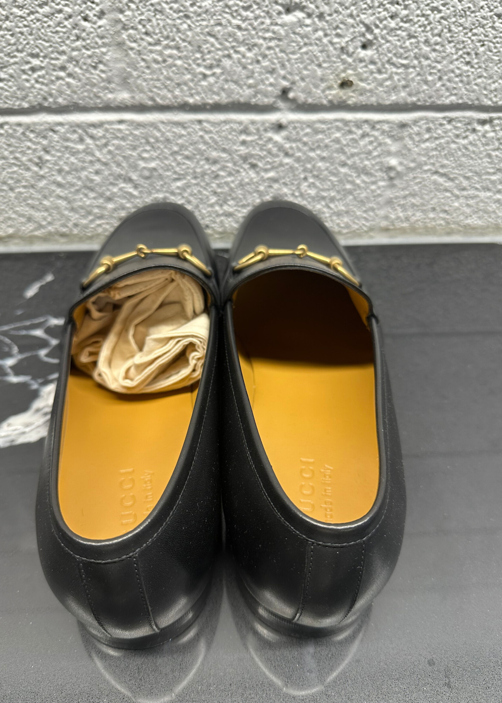 DS Gucci Jordaan Horsebit Loafer 11.5