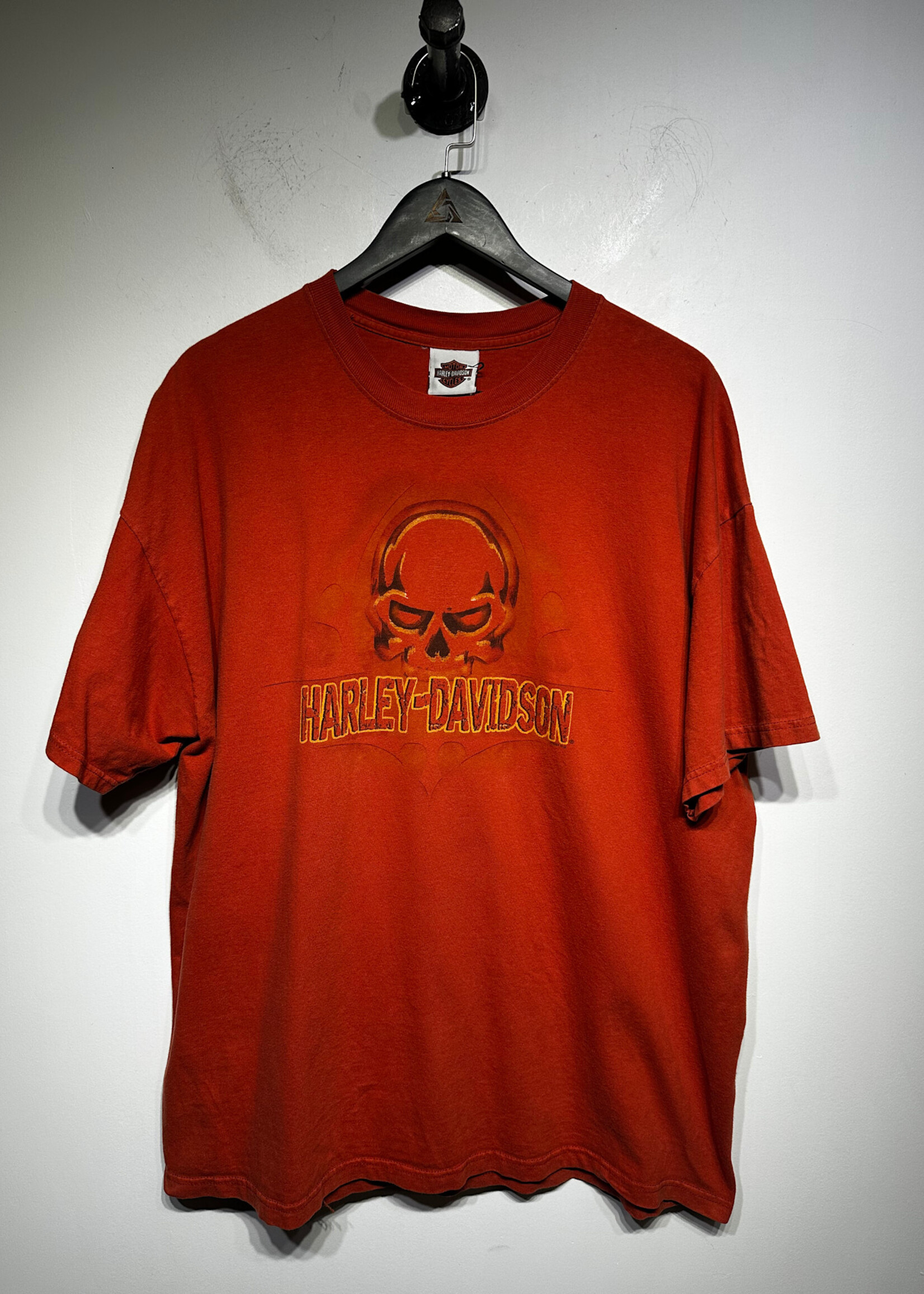 Harley Horny Toad Orange Tee XXL