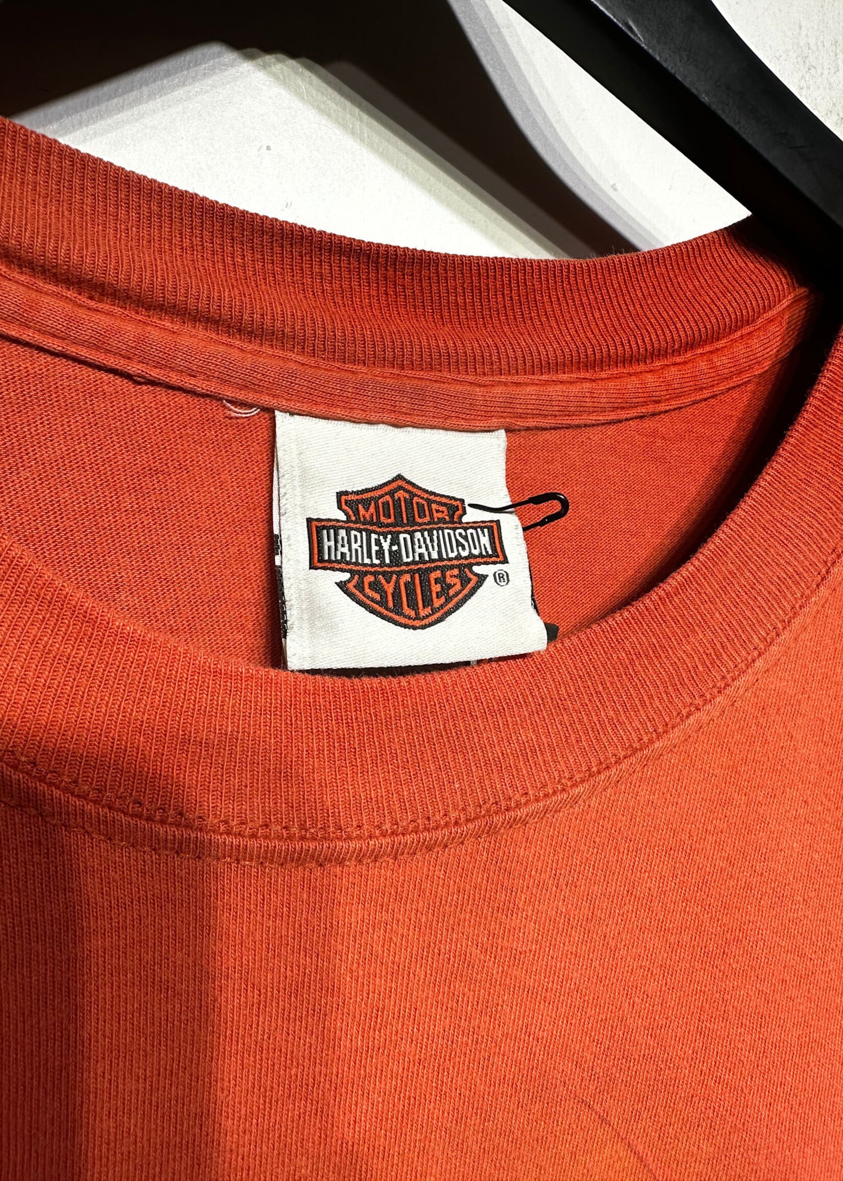Harley Horny Toad Orange Tee XXL