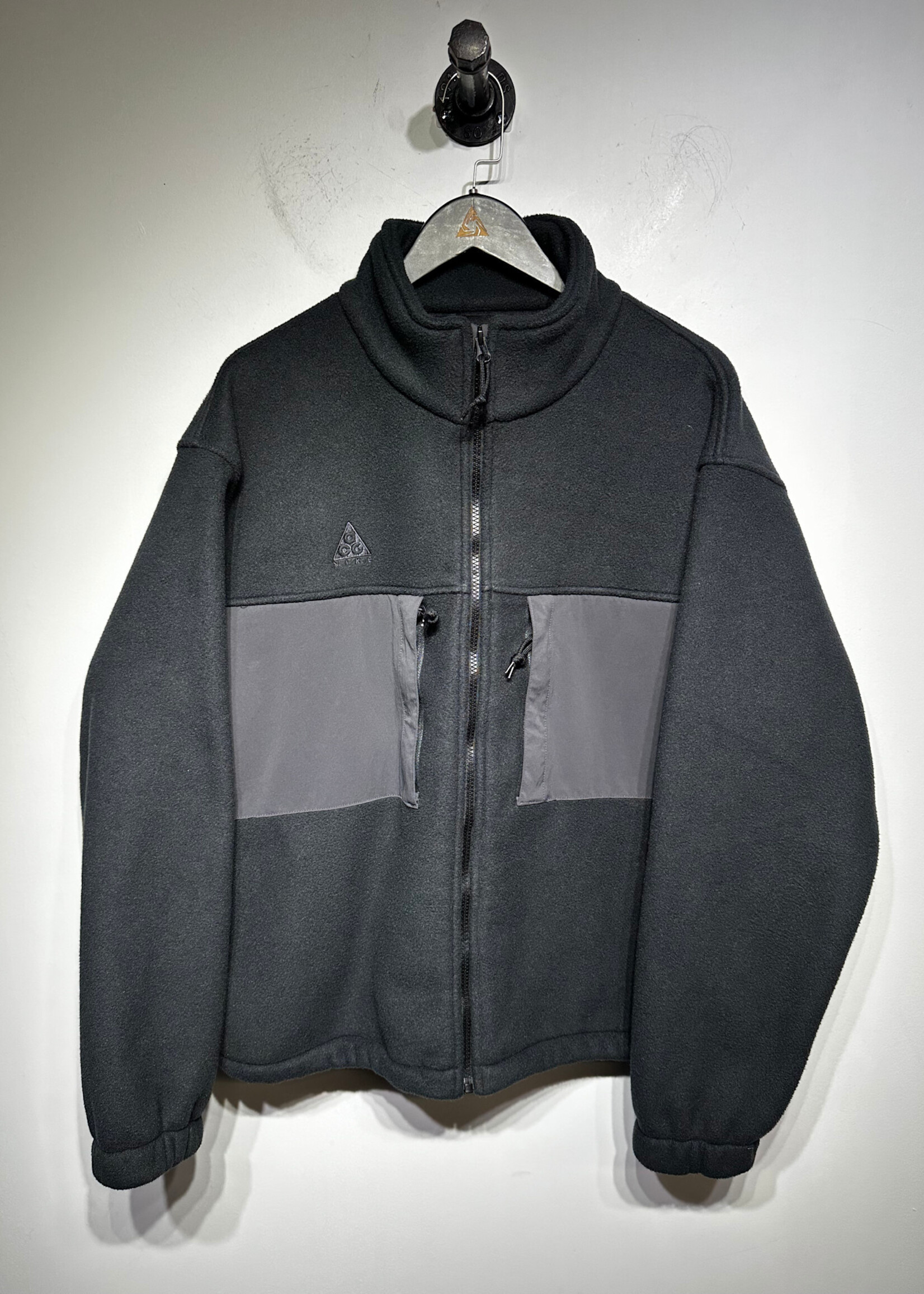 Nike ACG Black Fleece Zip Jacket L