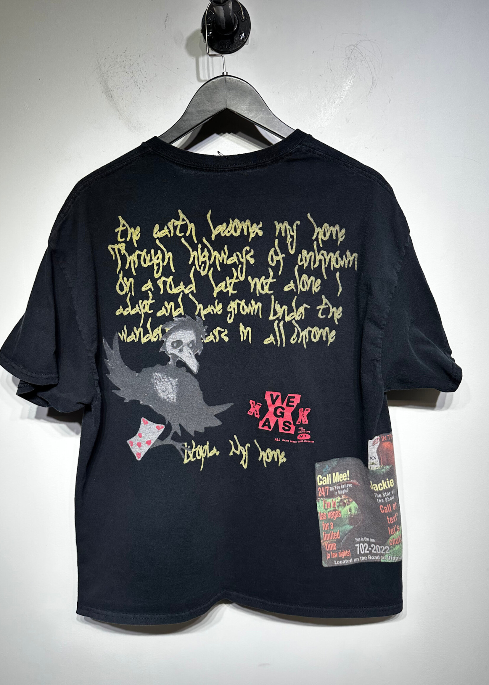 Cactus Jack Road to Utopia Black Tee L