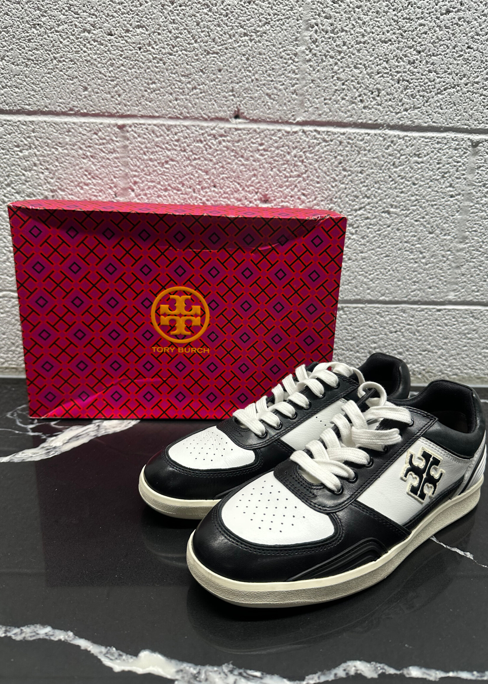Tory Burch Clover Court Sneakers Fem 7.5