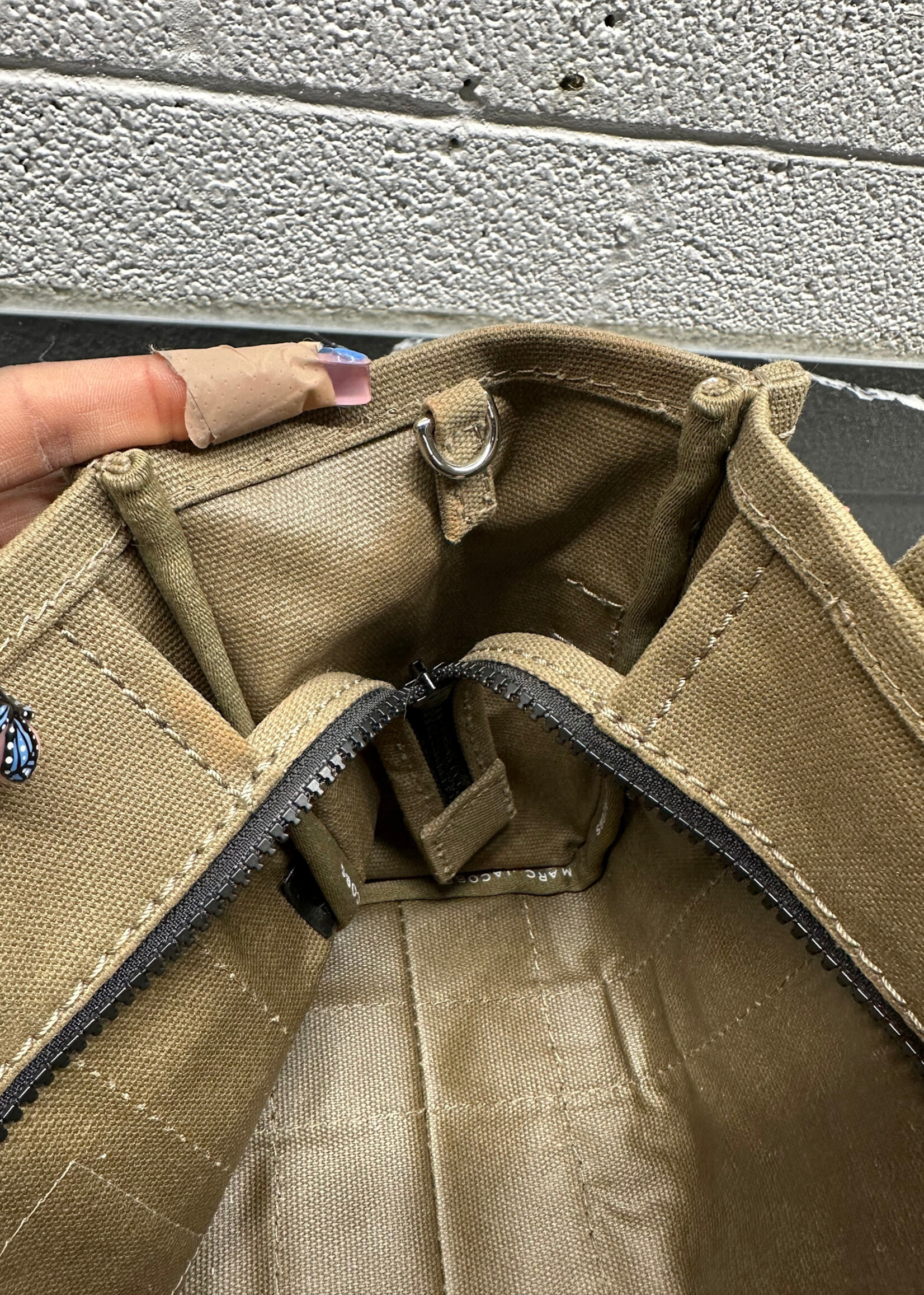 Marc Jacobs Tan Canvas Tote