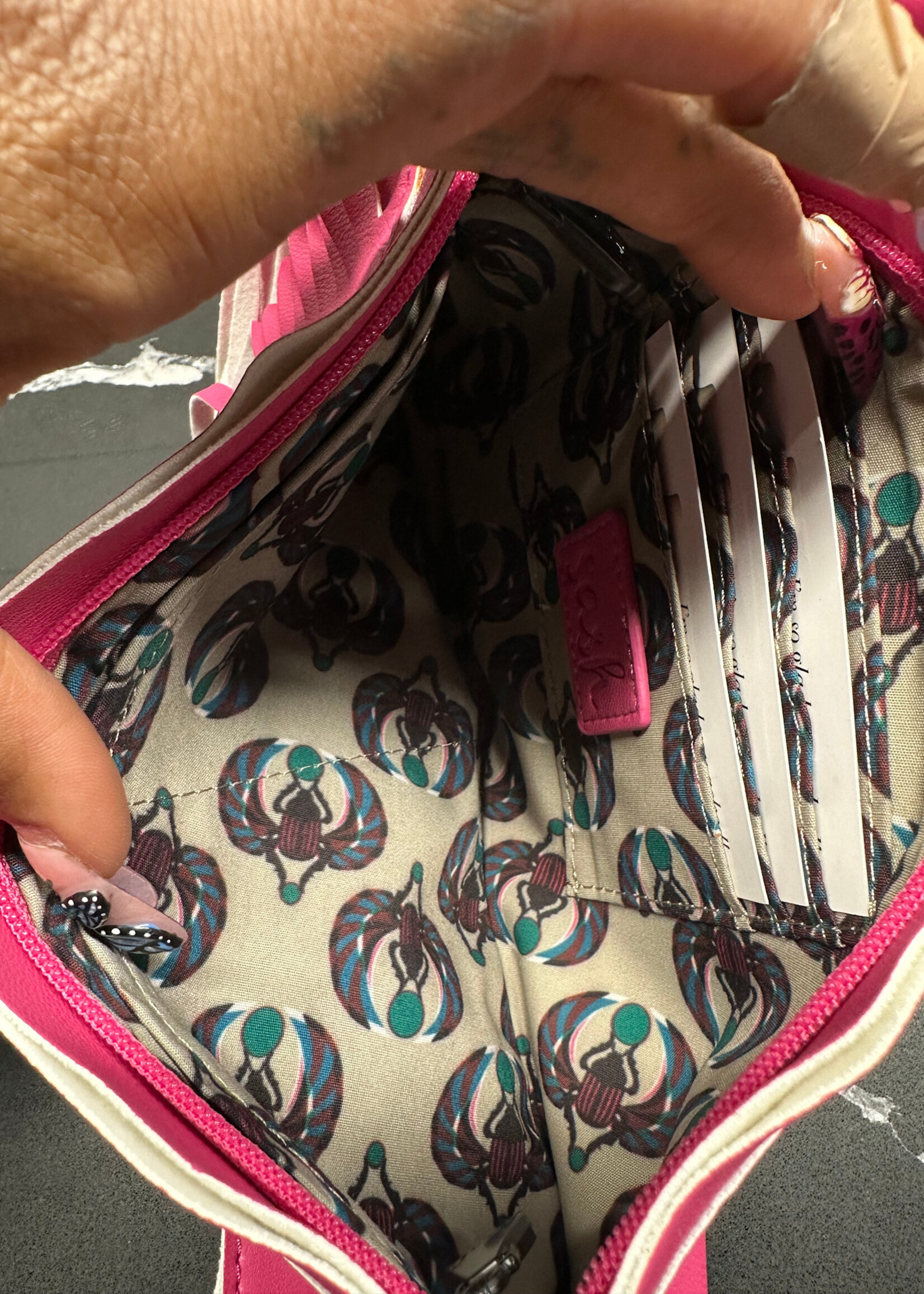 NWT Sash Pink Tassle Bag Retail: $200