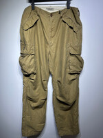 Ralph Lauren 1967 Tan Linen Baggy Cargos Unisex 38