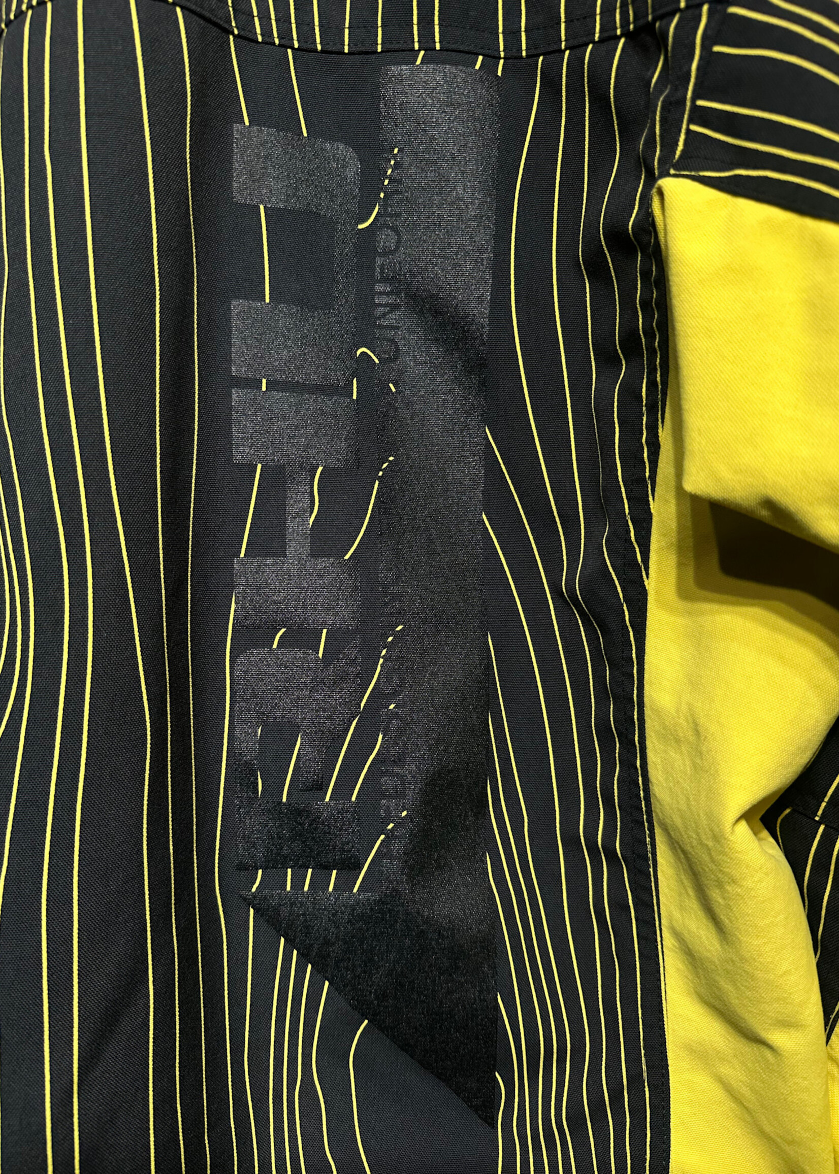 Zara Rhuigi Yellow Black Zip Jacket M