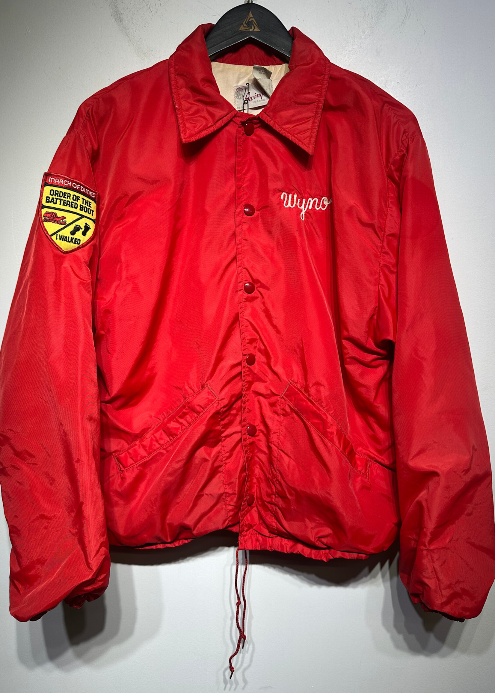Swingster Vintage Red Coaches Jacket Masc S