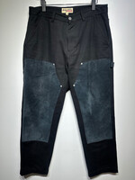 Stussy Black Suede Panel Double Knees Masc 32
