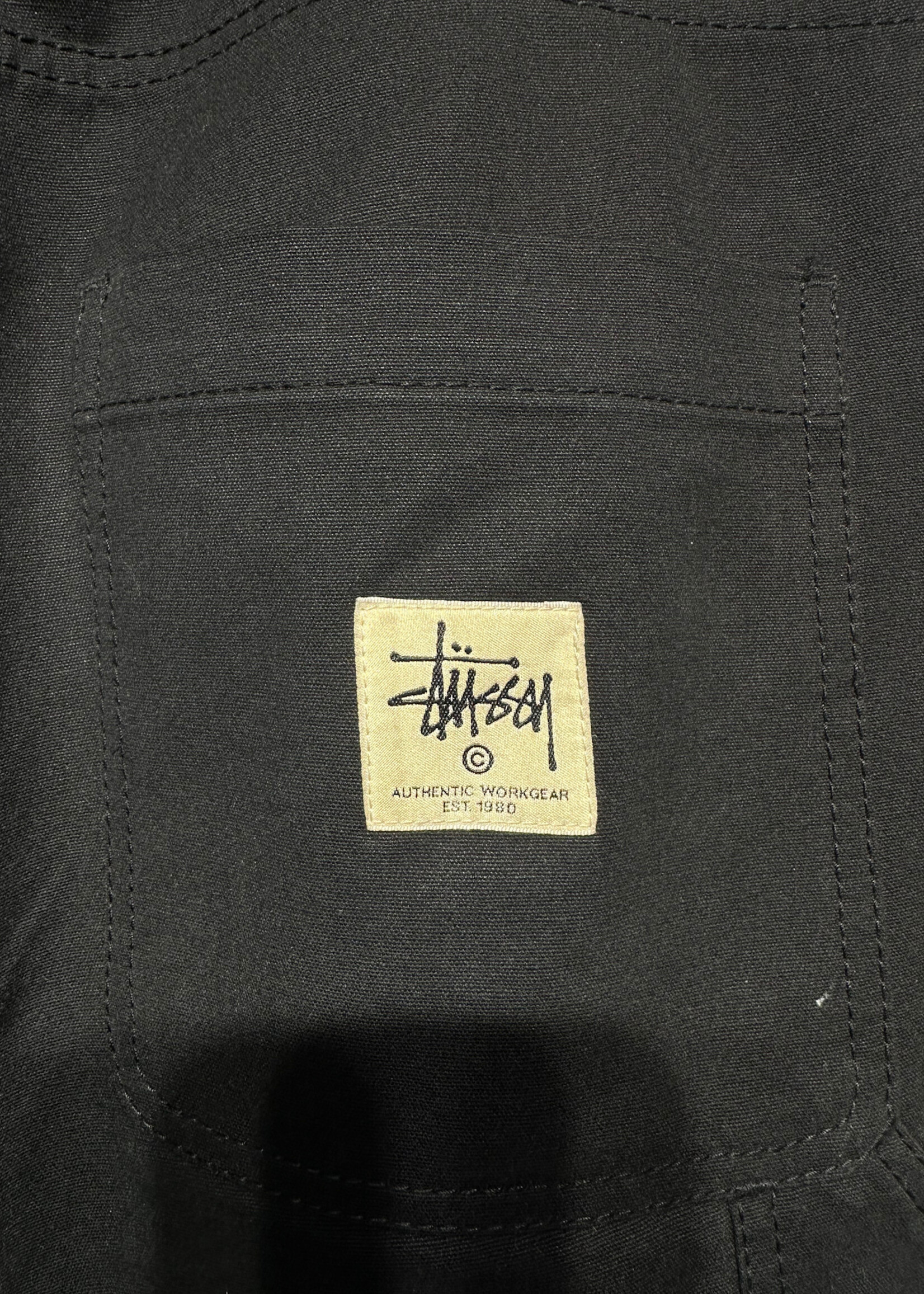 Stussy Black Suede Panel Double Knees Masc 32