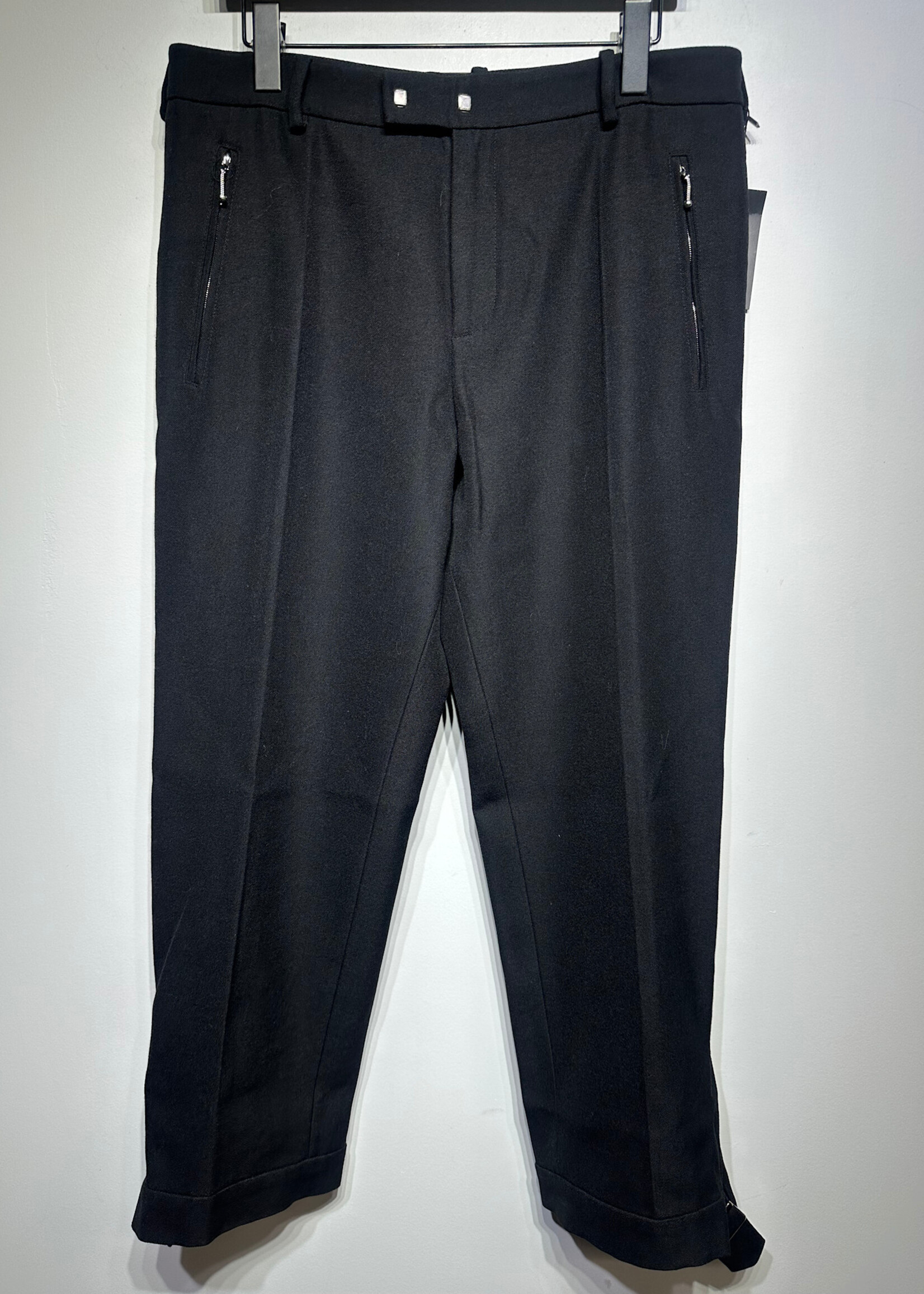 Wales Bonner Black Clasp Trouser Unisex 34