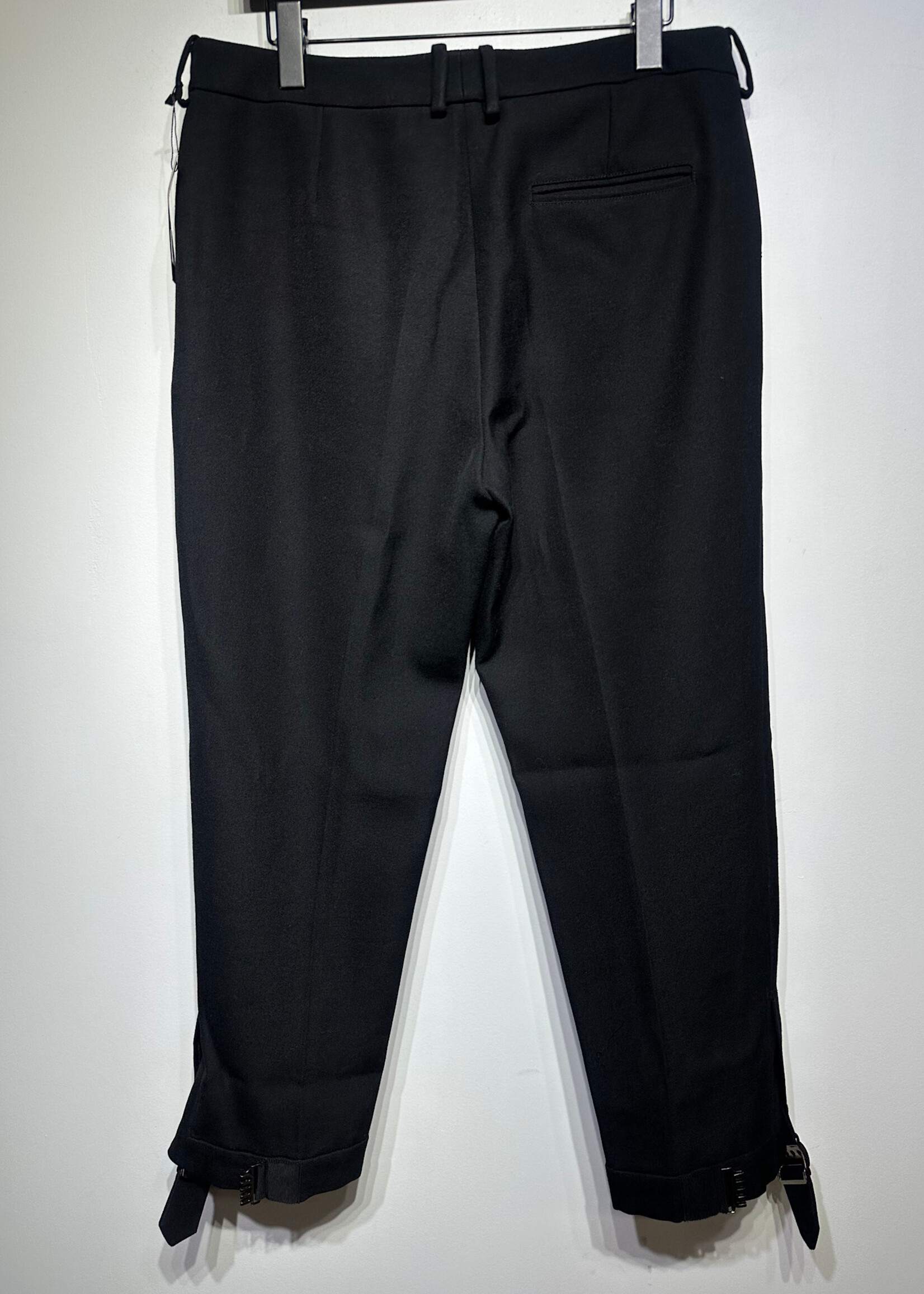 Wales Bonner Black Clasp Trouser Unisex 34