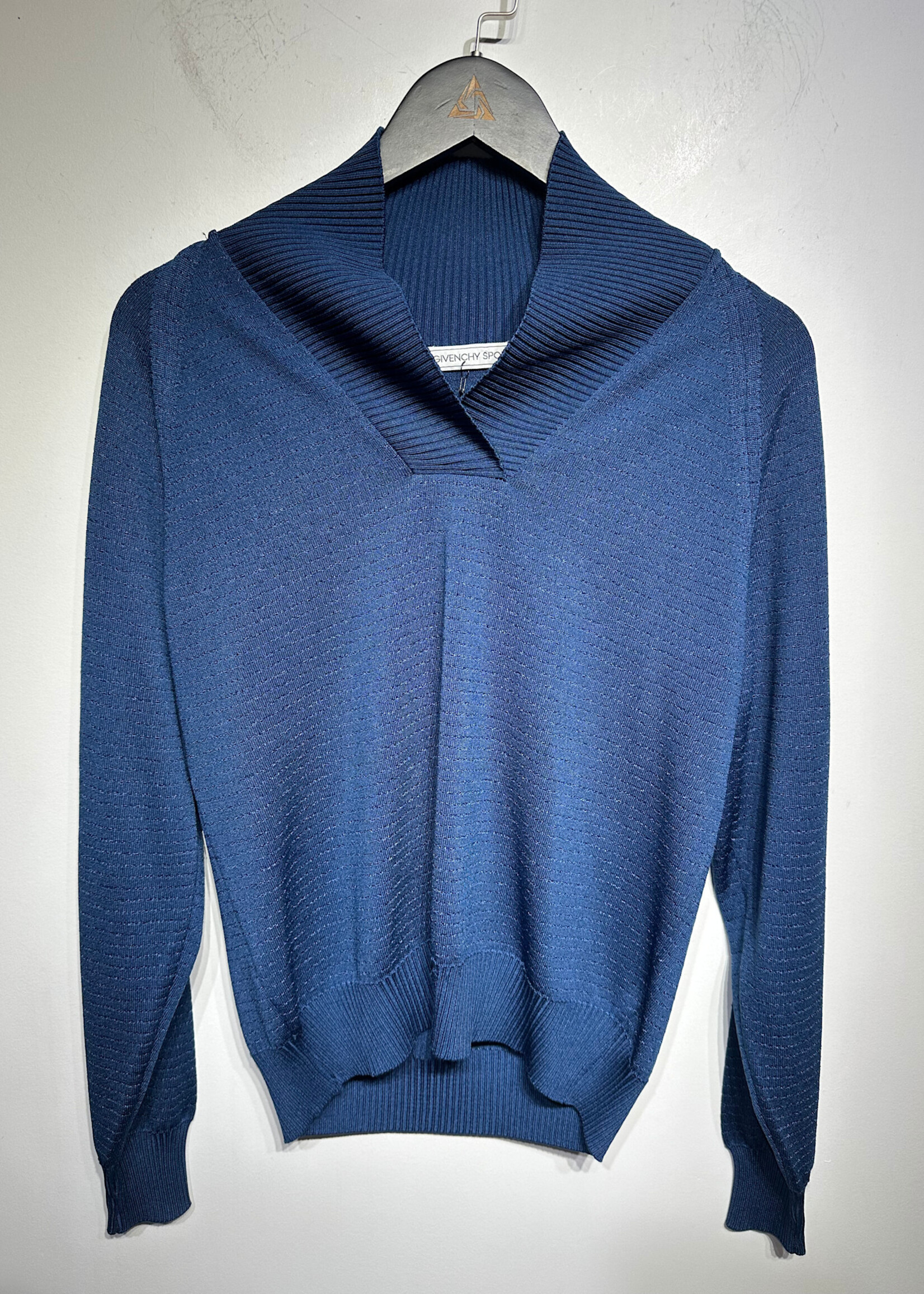 Givenchy Sport Vintage Navy Blue Sweater Fem M
