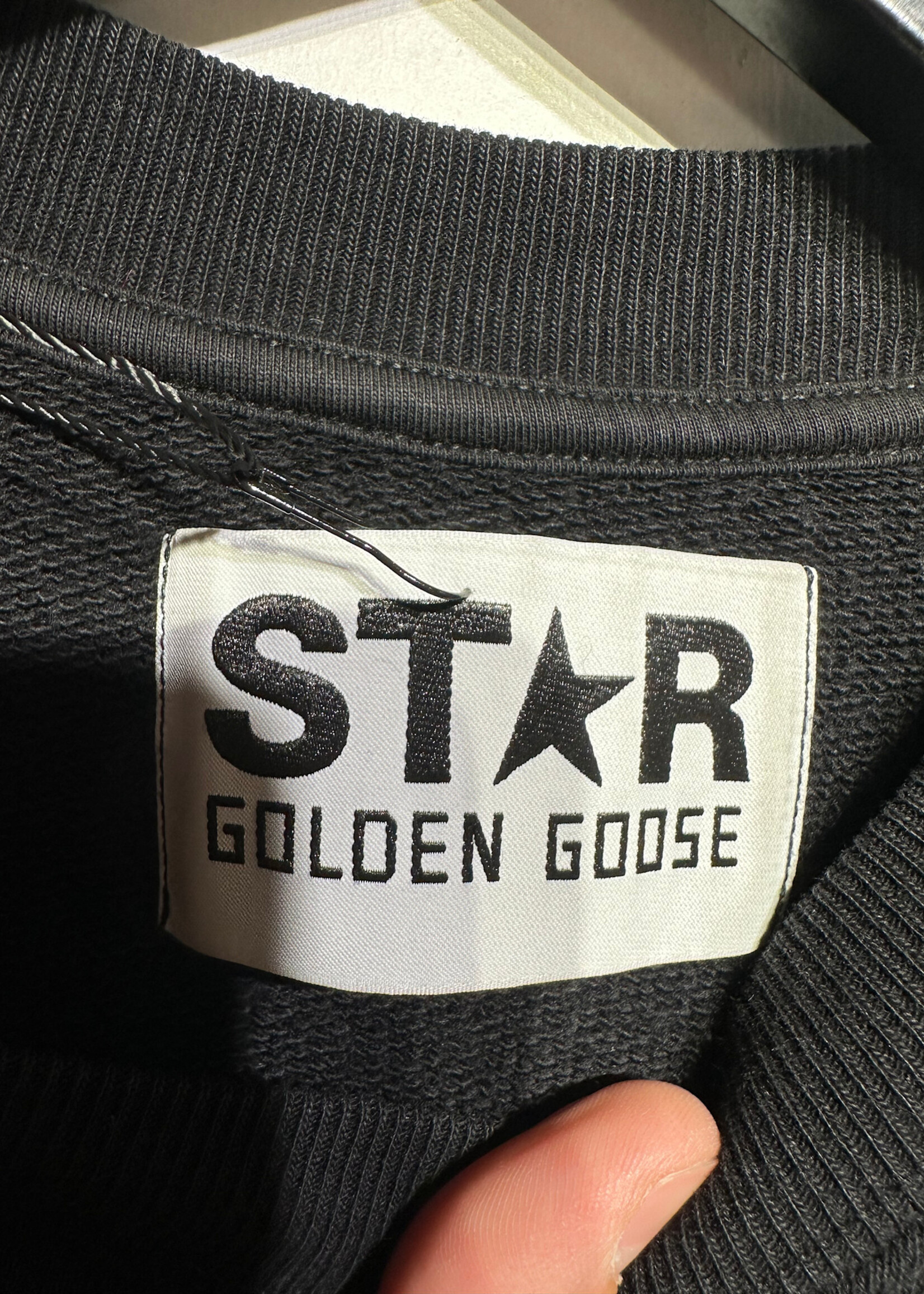 Golden Goose Star Black Crewneck S