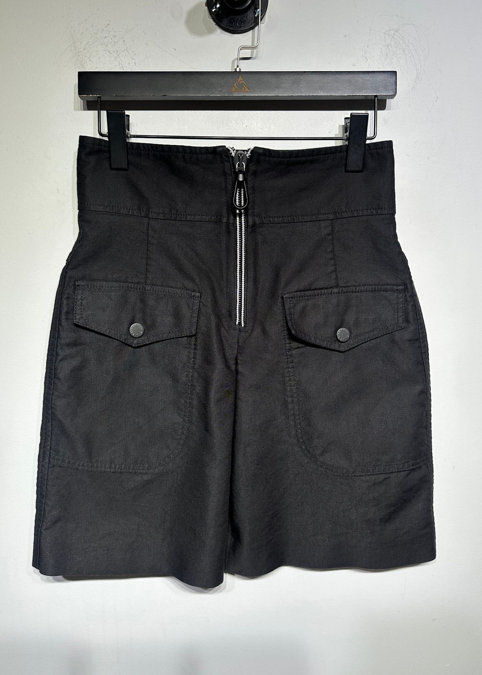 Sandro Black Cargo Skirt 2/28"