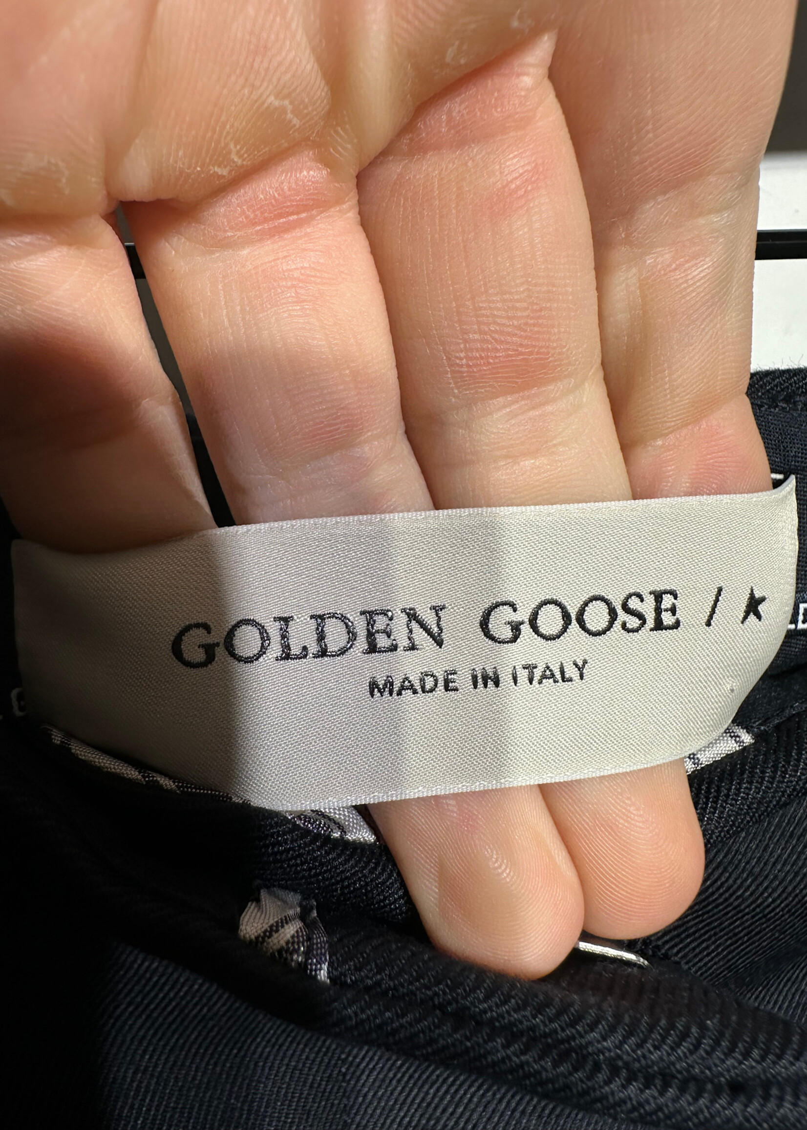Golden Goose Navy Slacks Fem 28