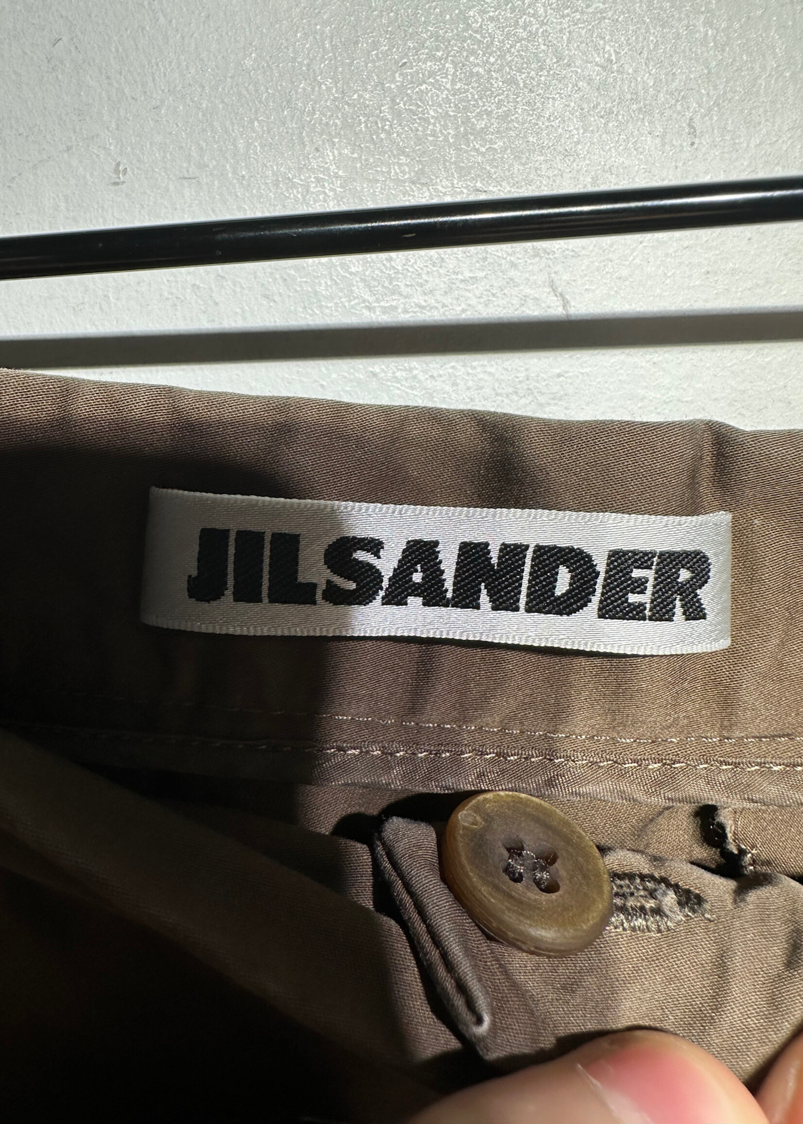 Jil Sander Brown Trousers Fem 30