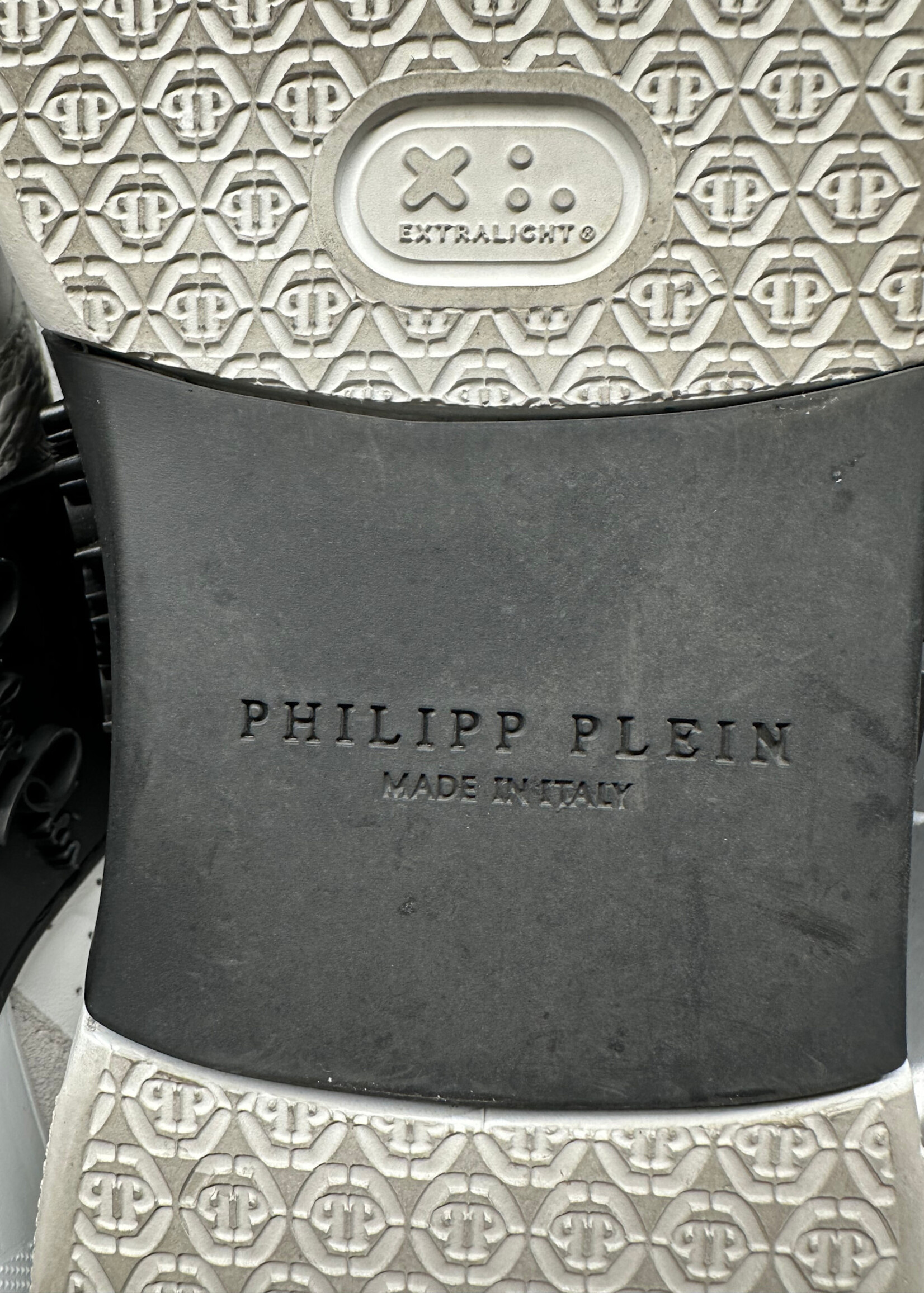 Philipp Plein White Purple Sneakers Masc 8