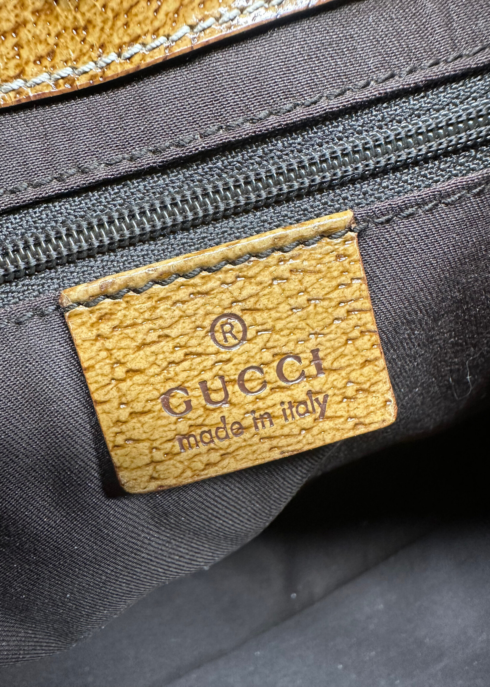Gucci Monogram Canvas Bag