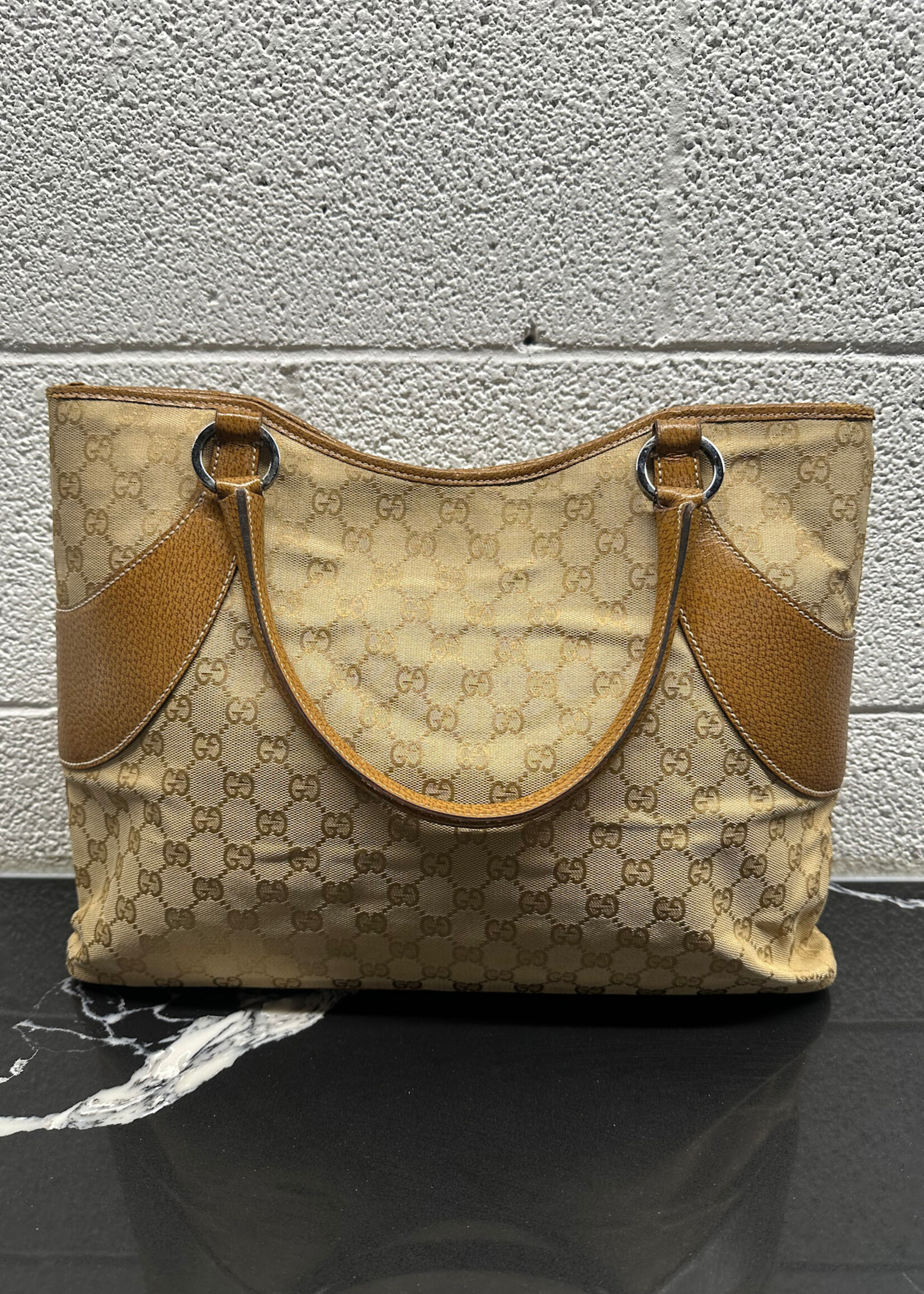 Gucci Monogram Canvas Bag