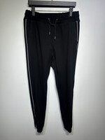 Philipp Plein Black White Stripe Joggers Masc 32