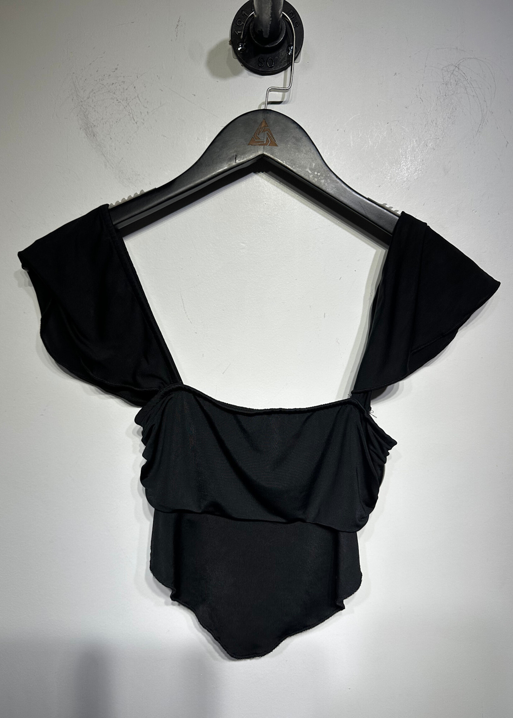 Urban Outfitters Black  Flowy Cropped Tank S